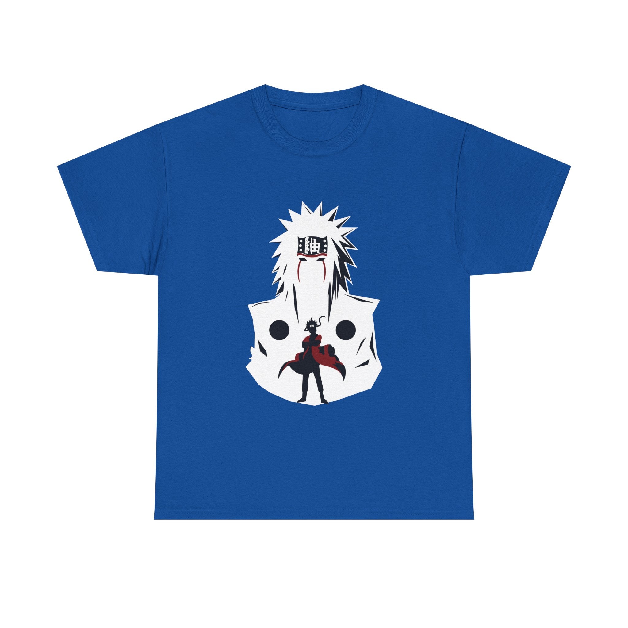 Anime Shadow Warrior T-Shirt — Silhouette Battle Graphic Tee