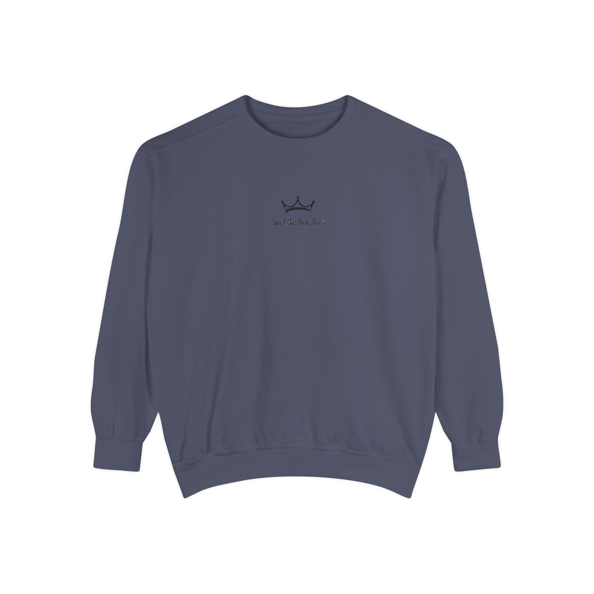 Minimal Sailboat Crewneck Sweatshirt — 'Sail the Sea' Graphic