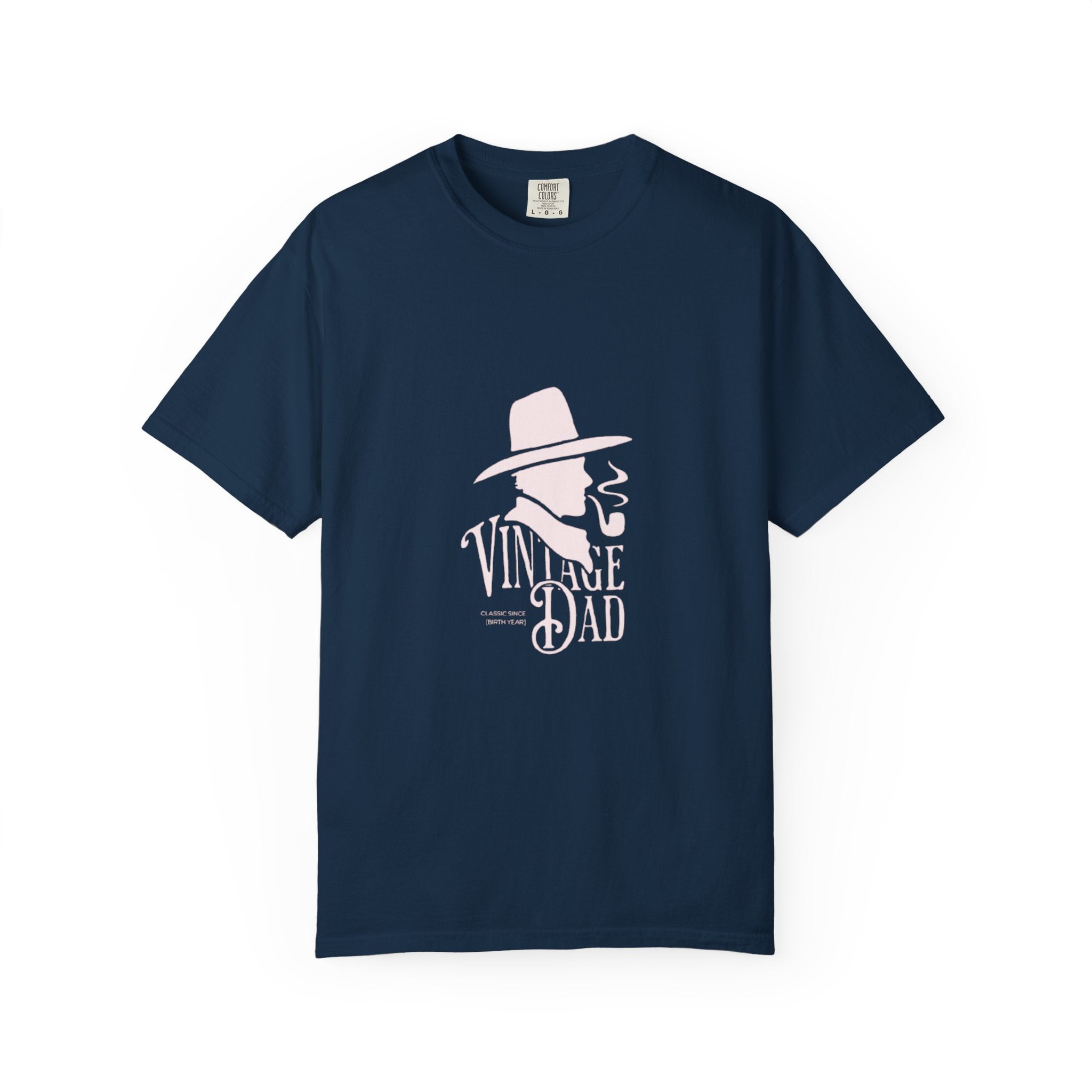 Vintage Dad graphic tee | Retro hat & pipe design