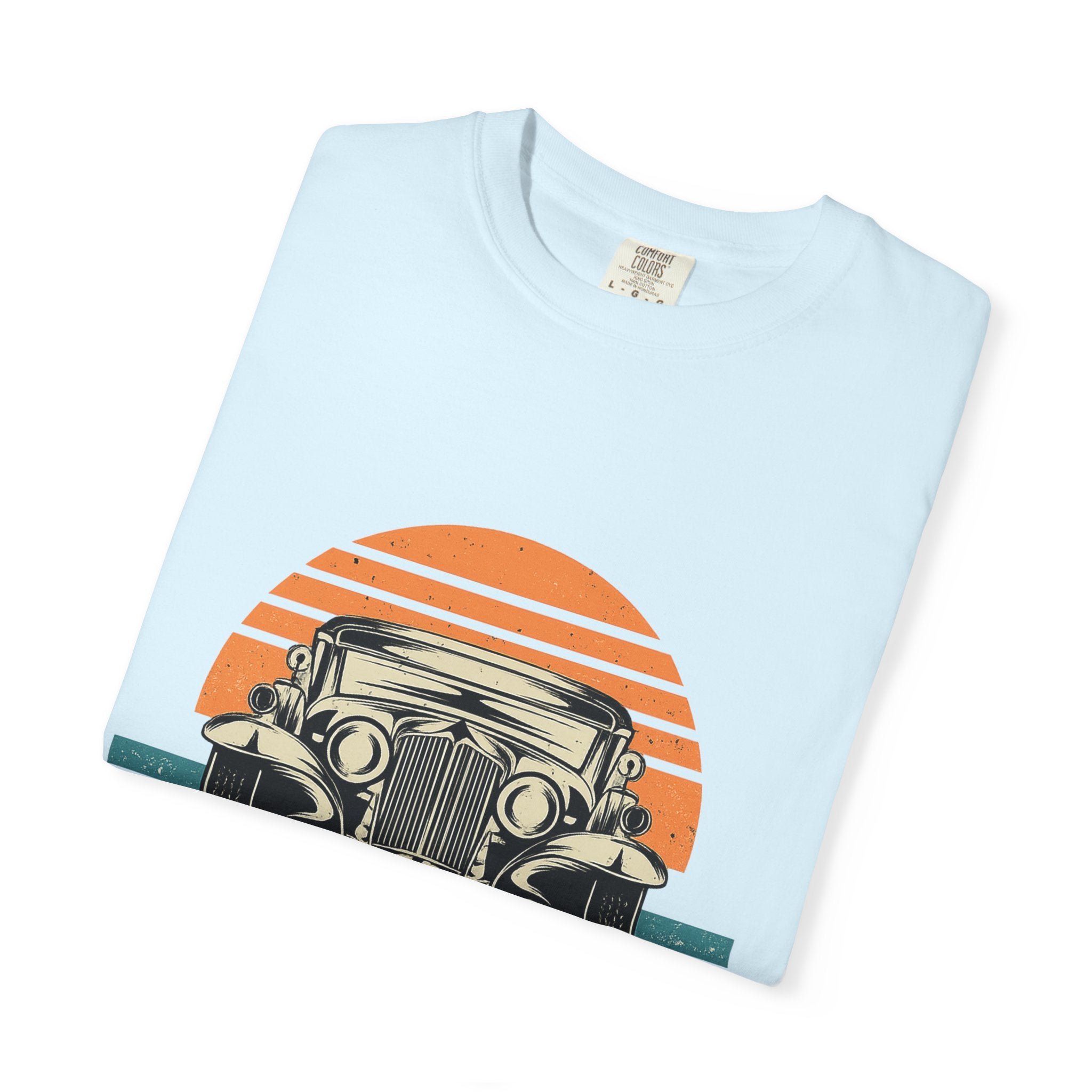 Vintage Car Sunset T-Shirt