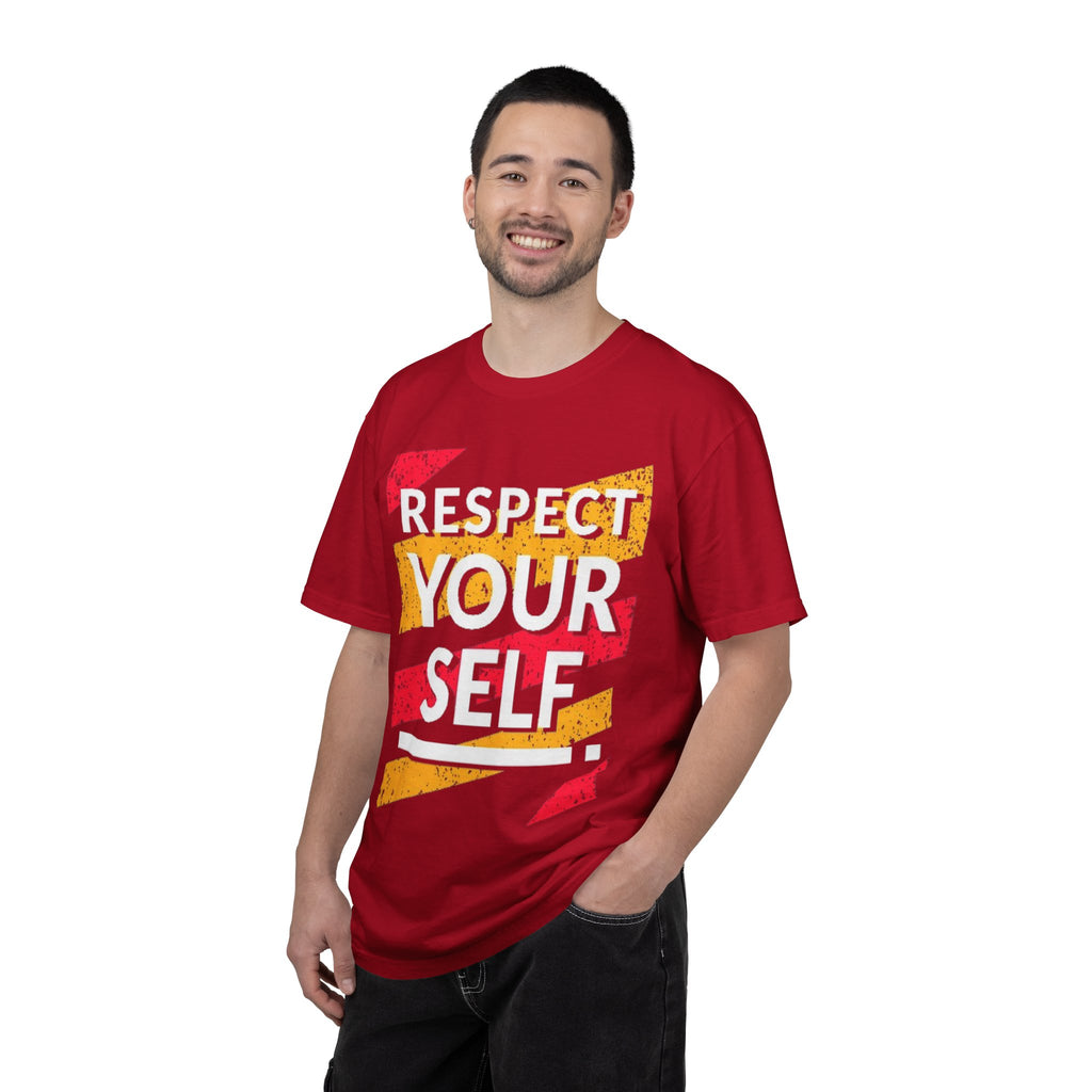 Respect Your Self T-Shirt — Empowerment Graphic Tee for Self-Care & Mental Health