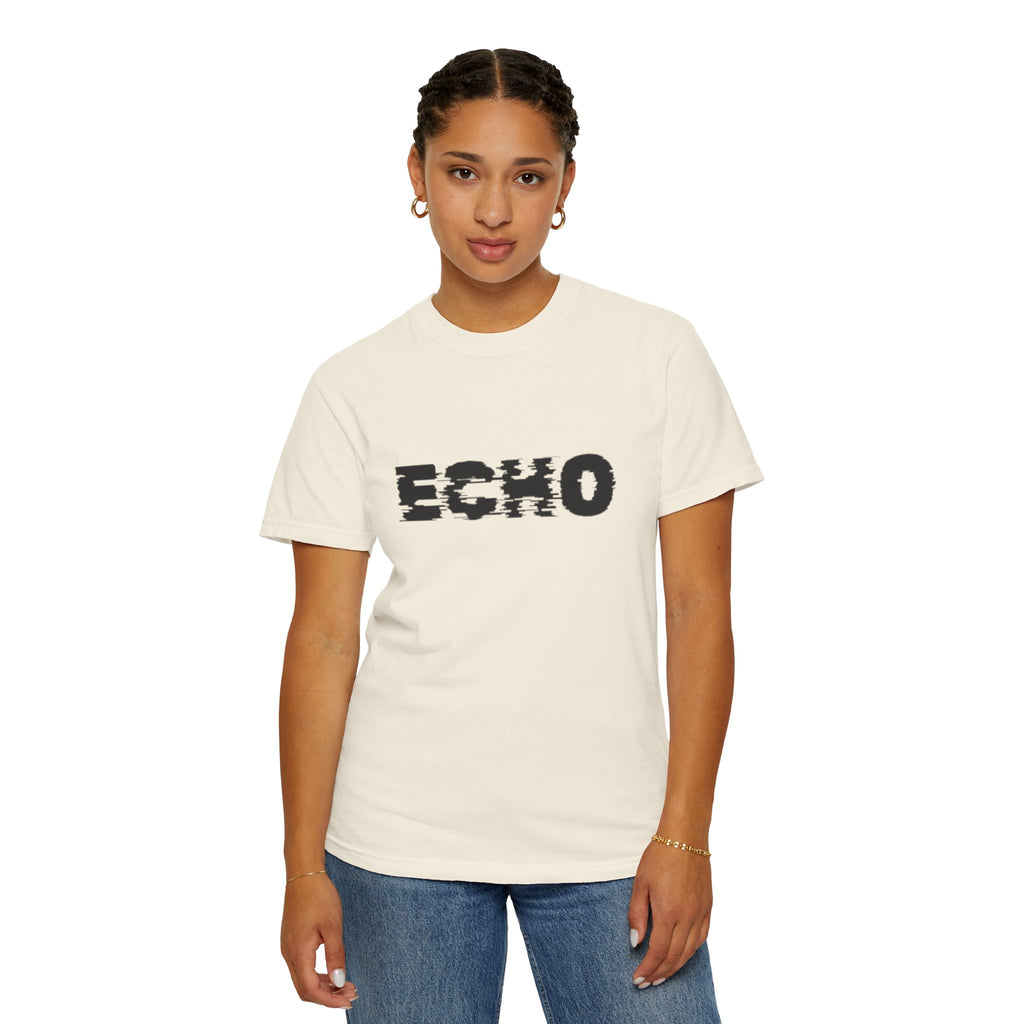 Echo Distorted Logo T-Shirt