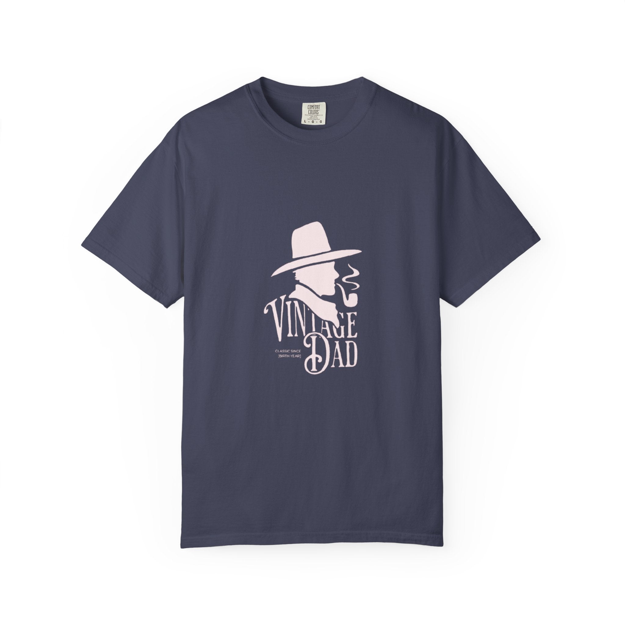 Vintage Dad graphic tee | Retro hat & pipe design