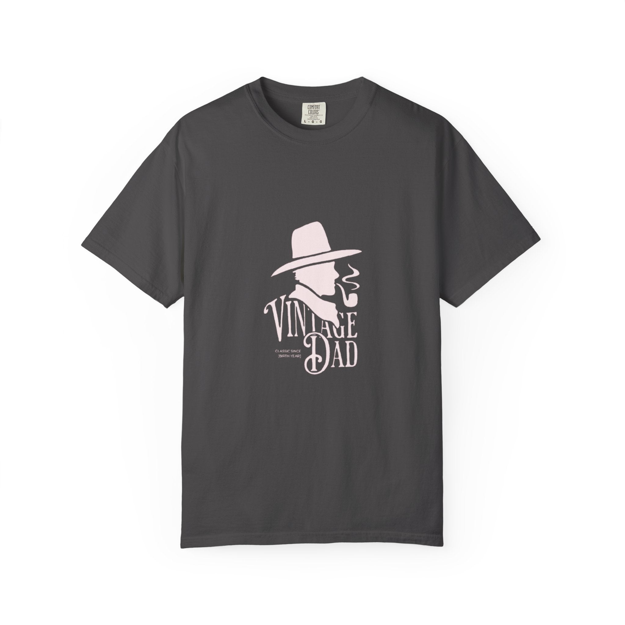 Vintage Dad graphic tee | Retro hat & pipe design