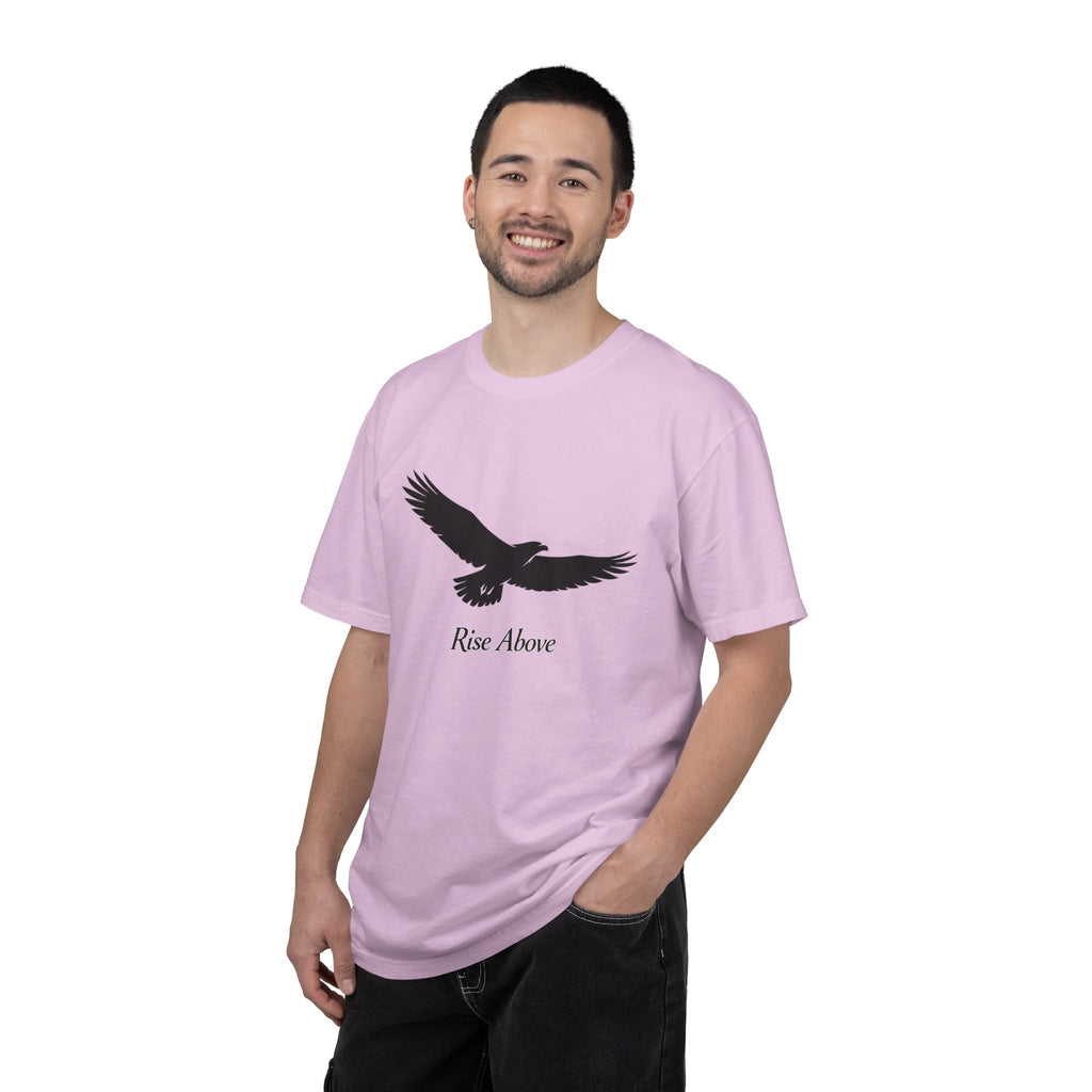 Rise Above Eagle T-Shirt — Inspirational Eagle Graphic Tee