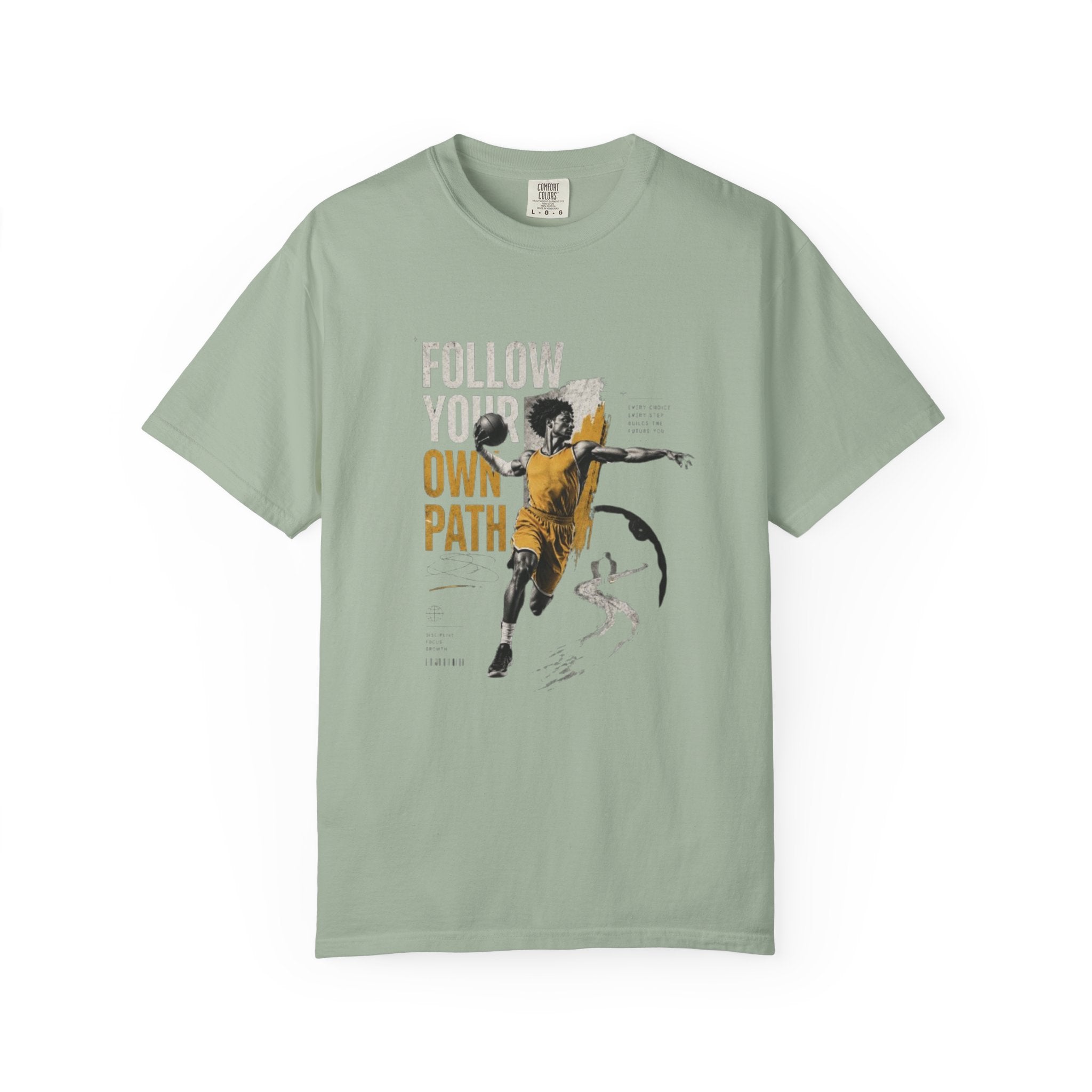 Follow Your Own Path T-Shirt — Inspirational Soccer Player Graphic Tee