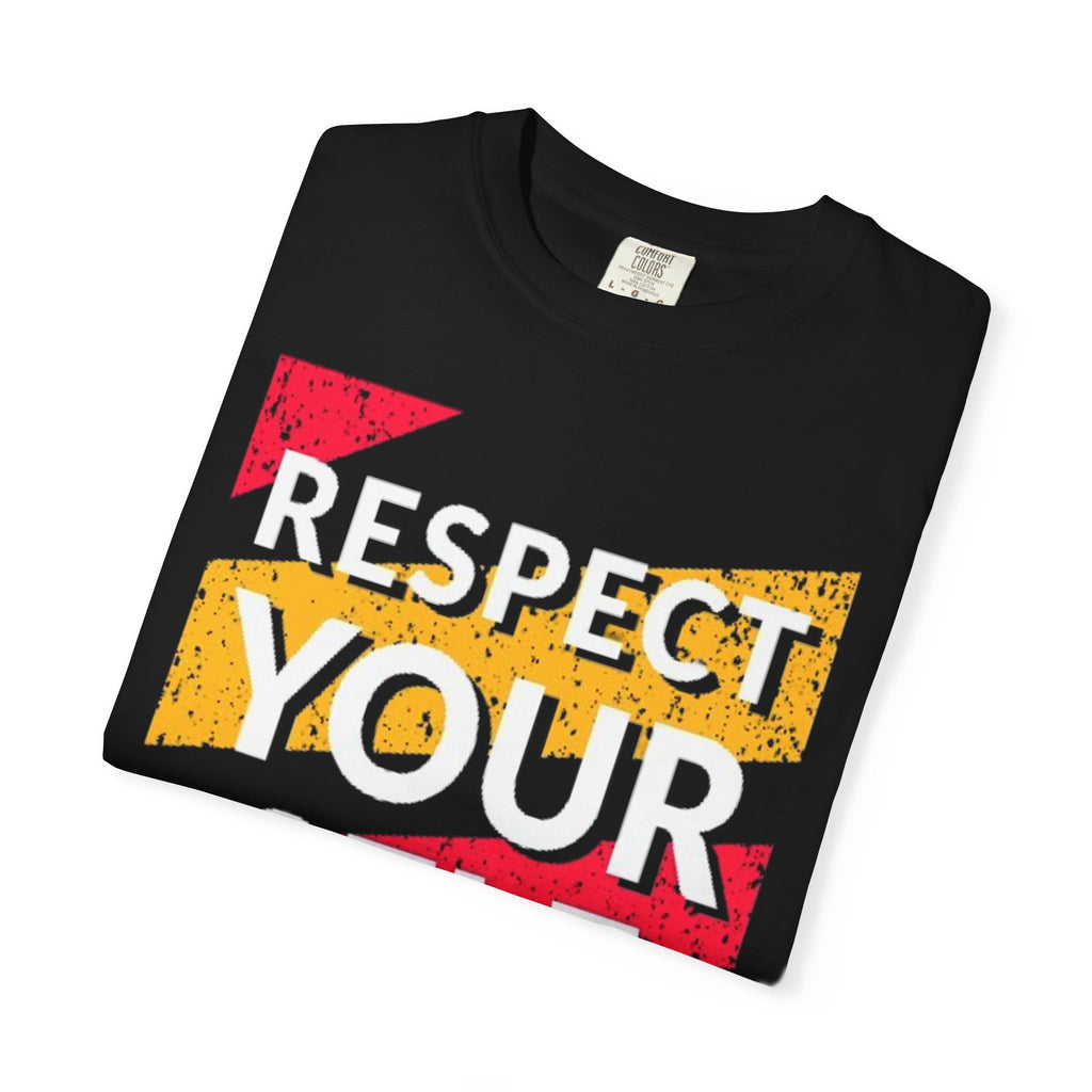 Respect Your Self T-Shirt — Empowerment Graphic Tee for Self-Care & Mental Health