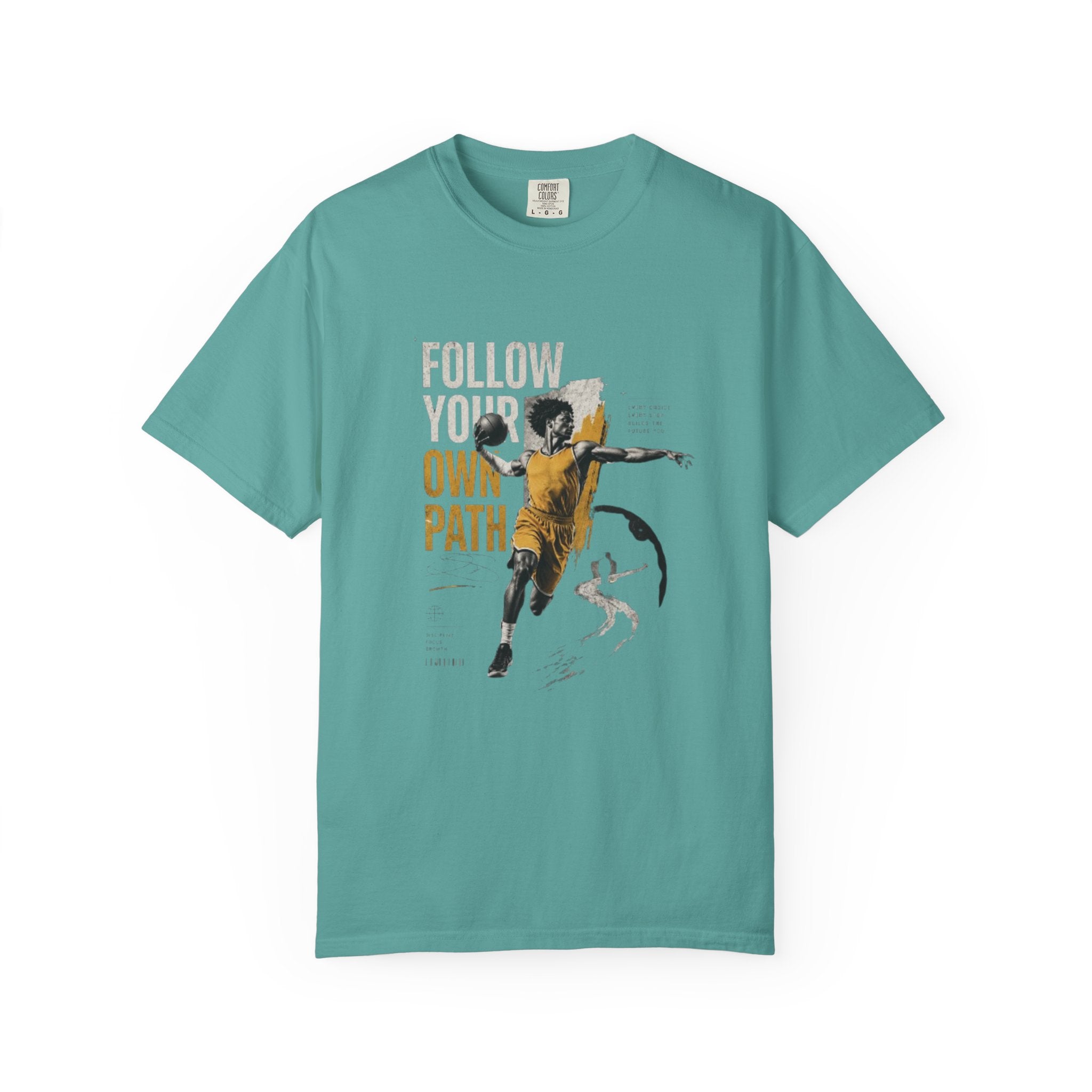 Follow Your Own Path T-Shirt — Inspirational Soccer Player Graphic Tee