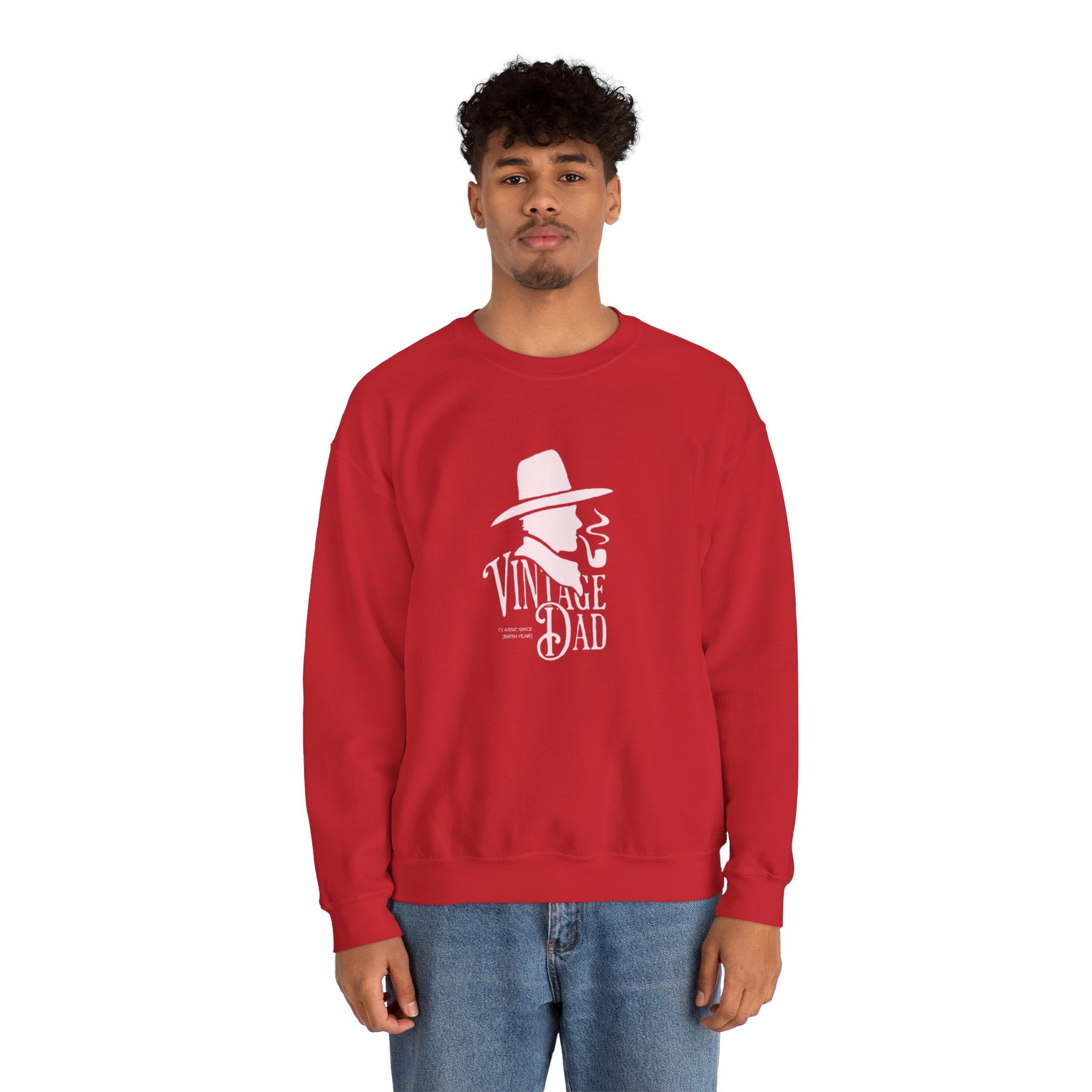 Crewneck Sweatshirt — Pink Cowboy Hat Graphic ‘Howdy’ Retro Western Pullover
