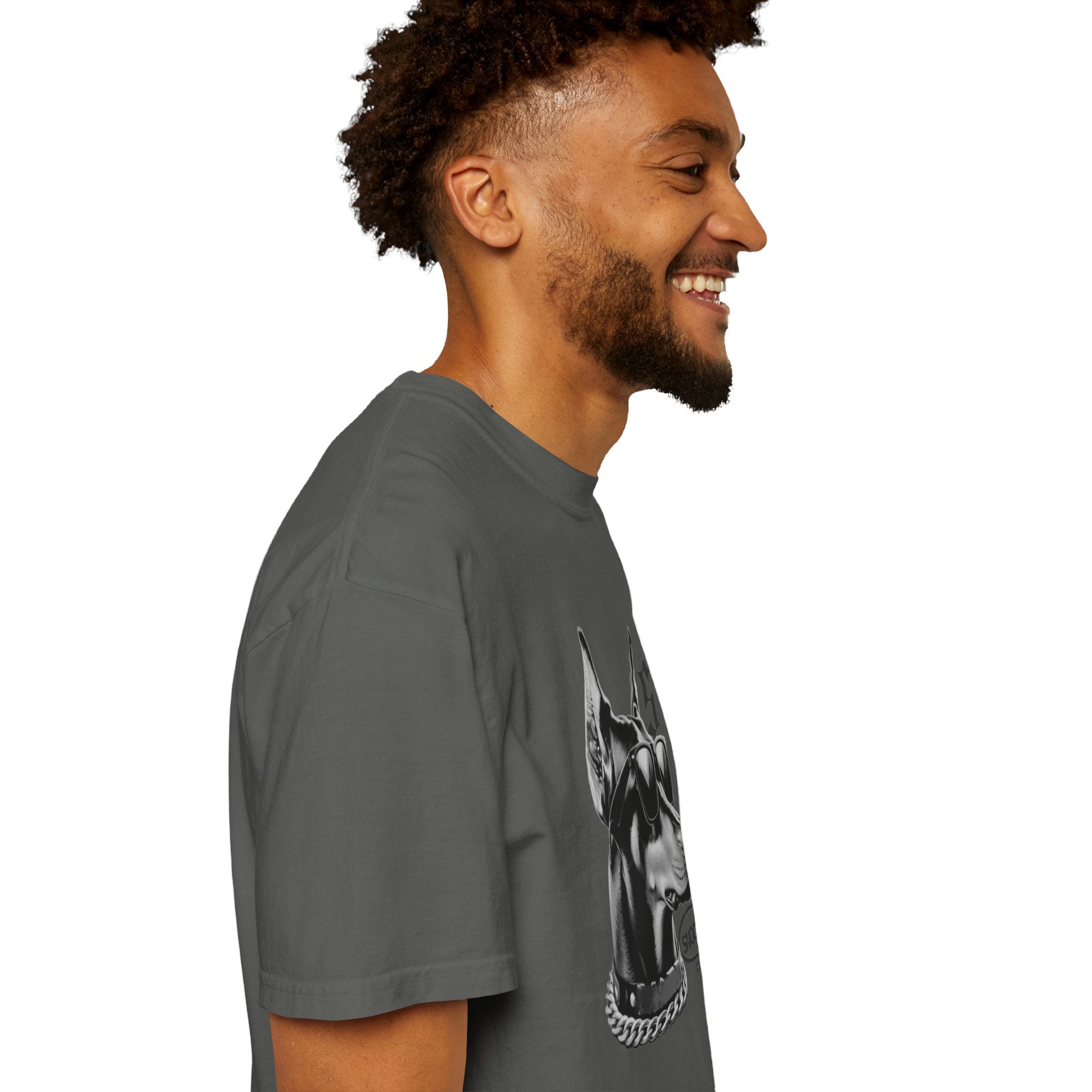 Doberman Sunglasses Graphic T-Shirt — "Snooper" Streetwear Tee