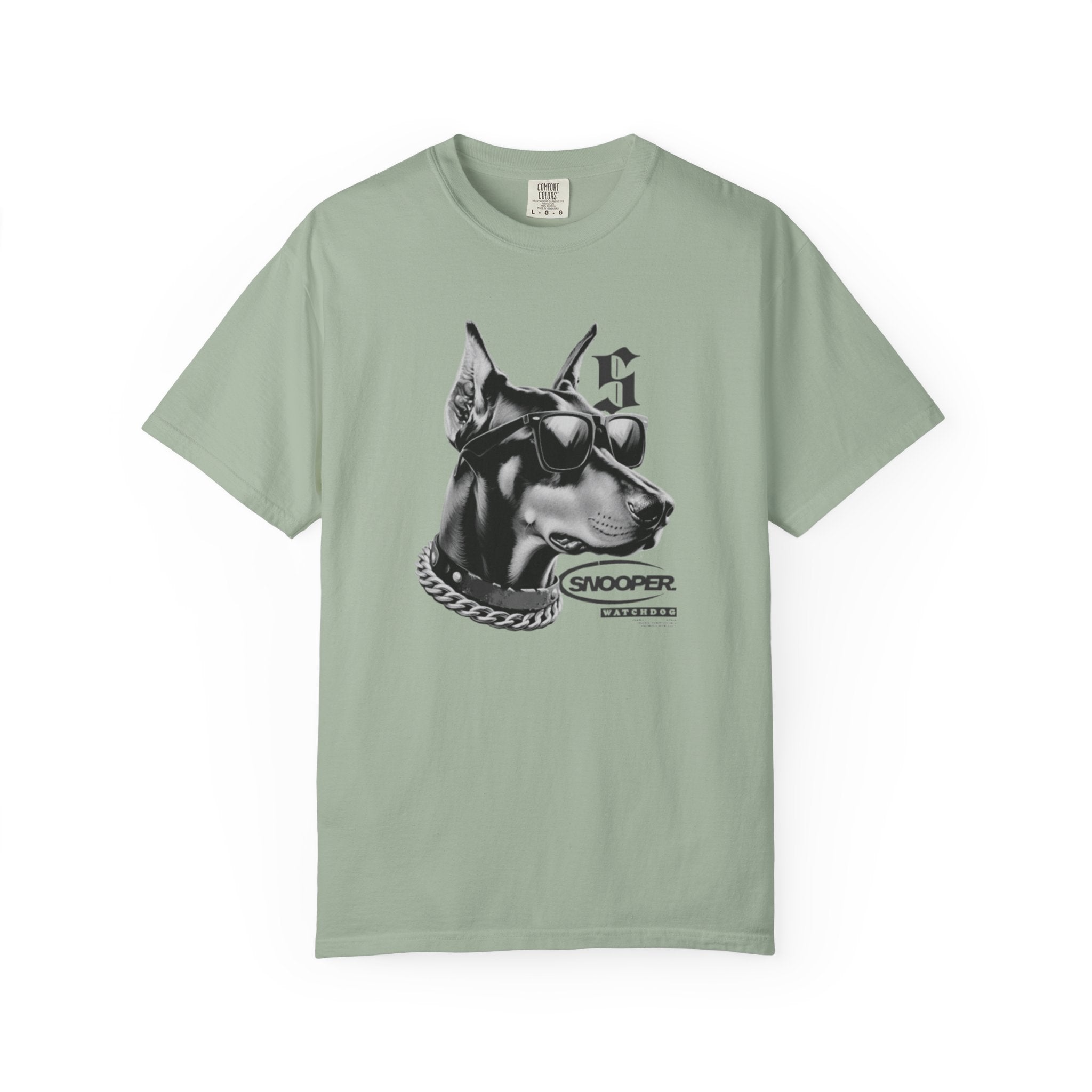Doberman Sunglasses Graphic T-Shirt — "Snooper" Streetwear Tee