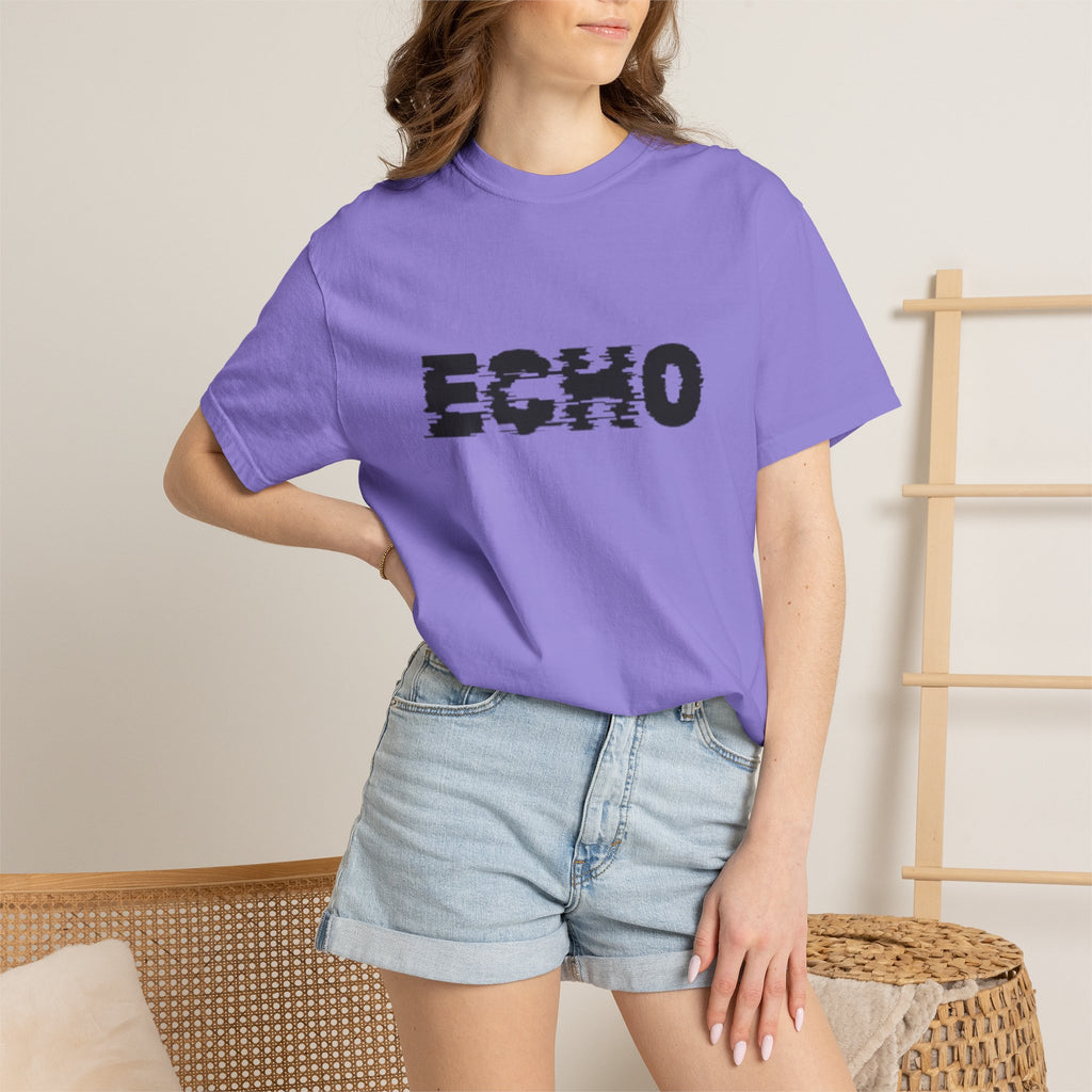 Echo Distorted Logo T-Shirt