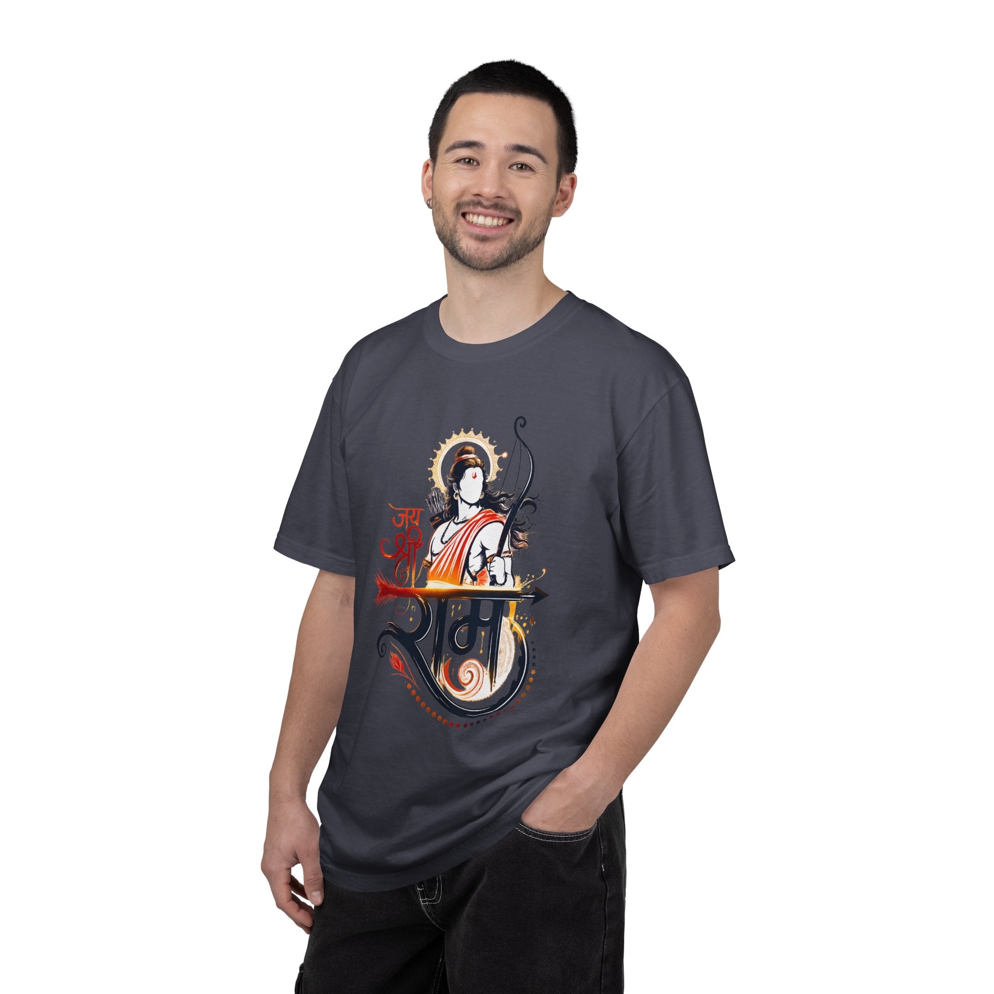 Shri Ram Bow T-Shirt — Jai Shri Ram Devotional Graphic Tee