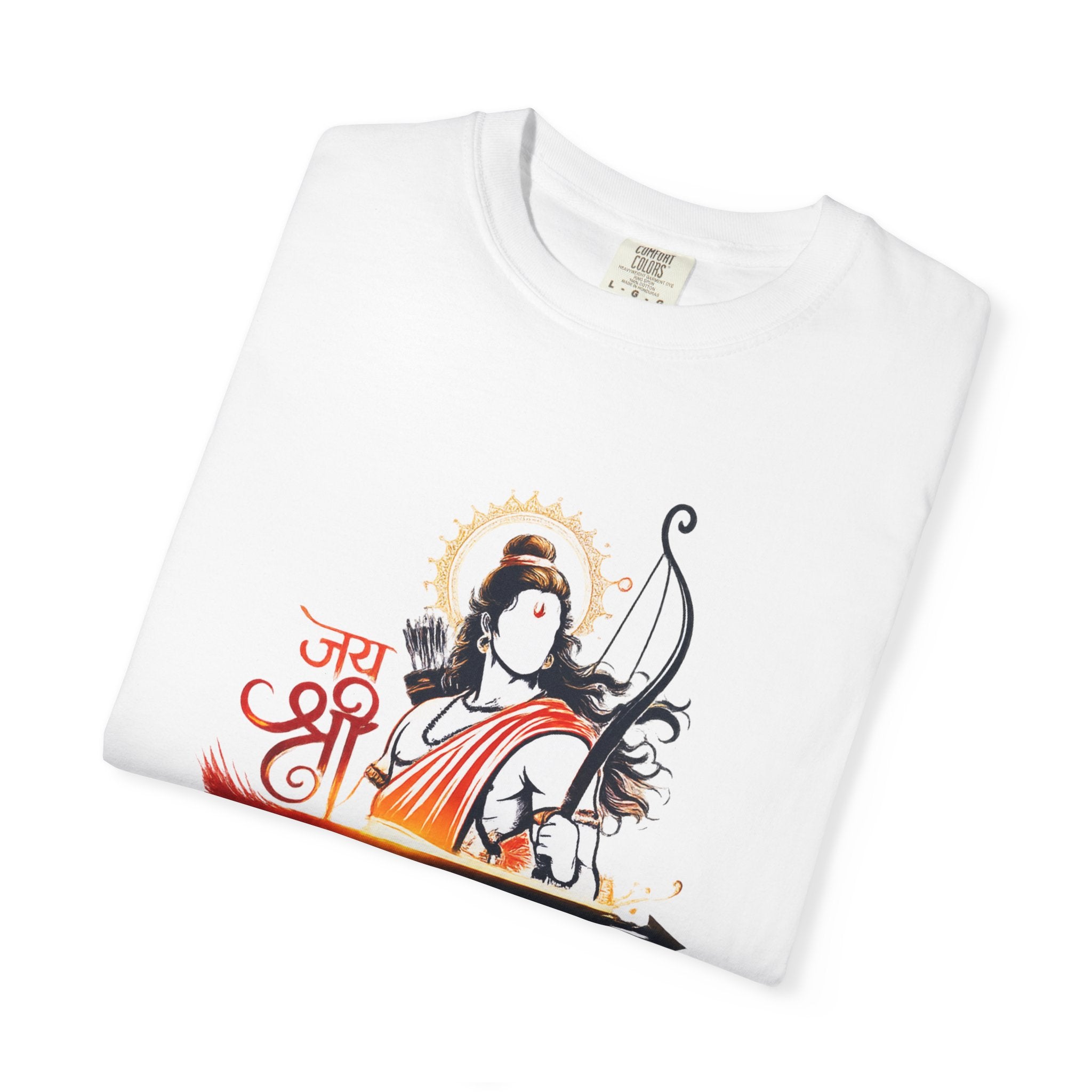 Shri Ram Bow T-Shirt — Jai Shri Ram Devotional Graphic Tee