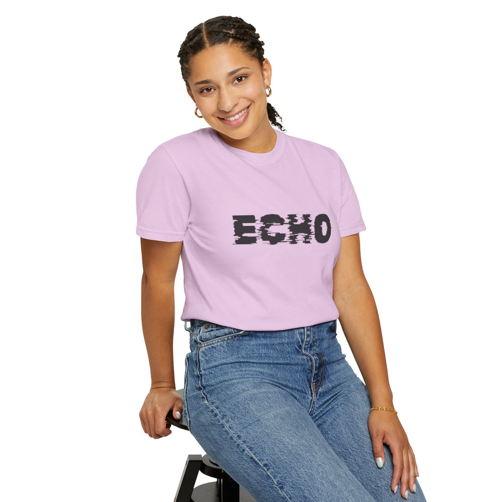 Echo Distorted Logo T-Shirt