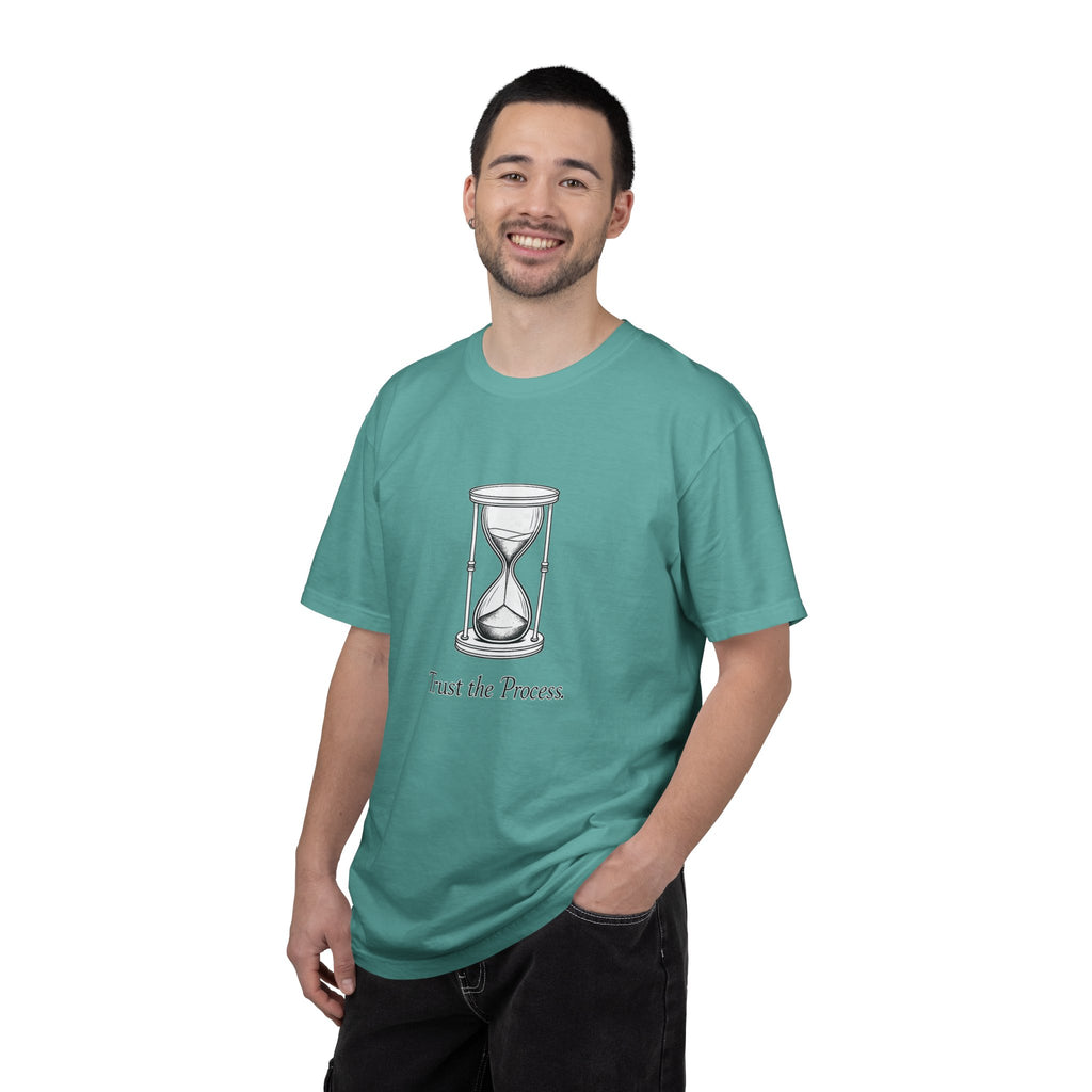 Trust the Process T-Shirt — Hourglass Graphic Inspirational Tee