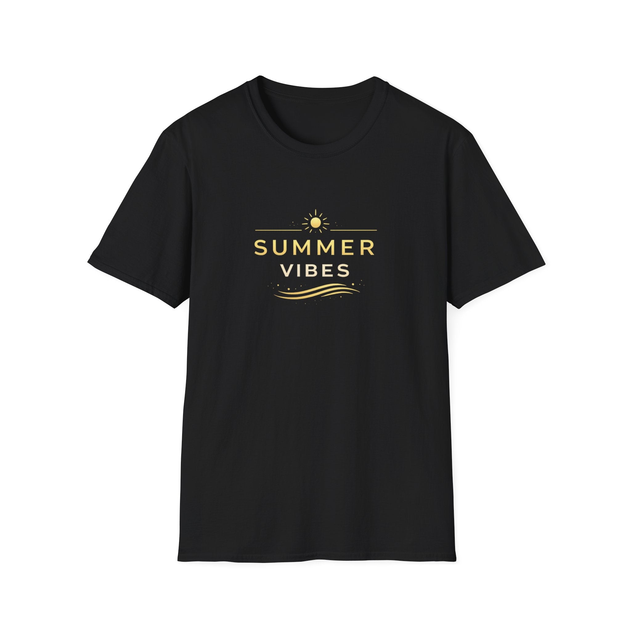 Summer Vibes T-Shirt — Minimal Beach Graphic Tee