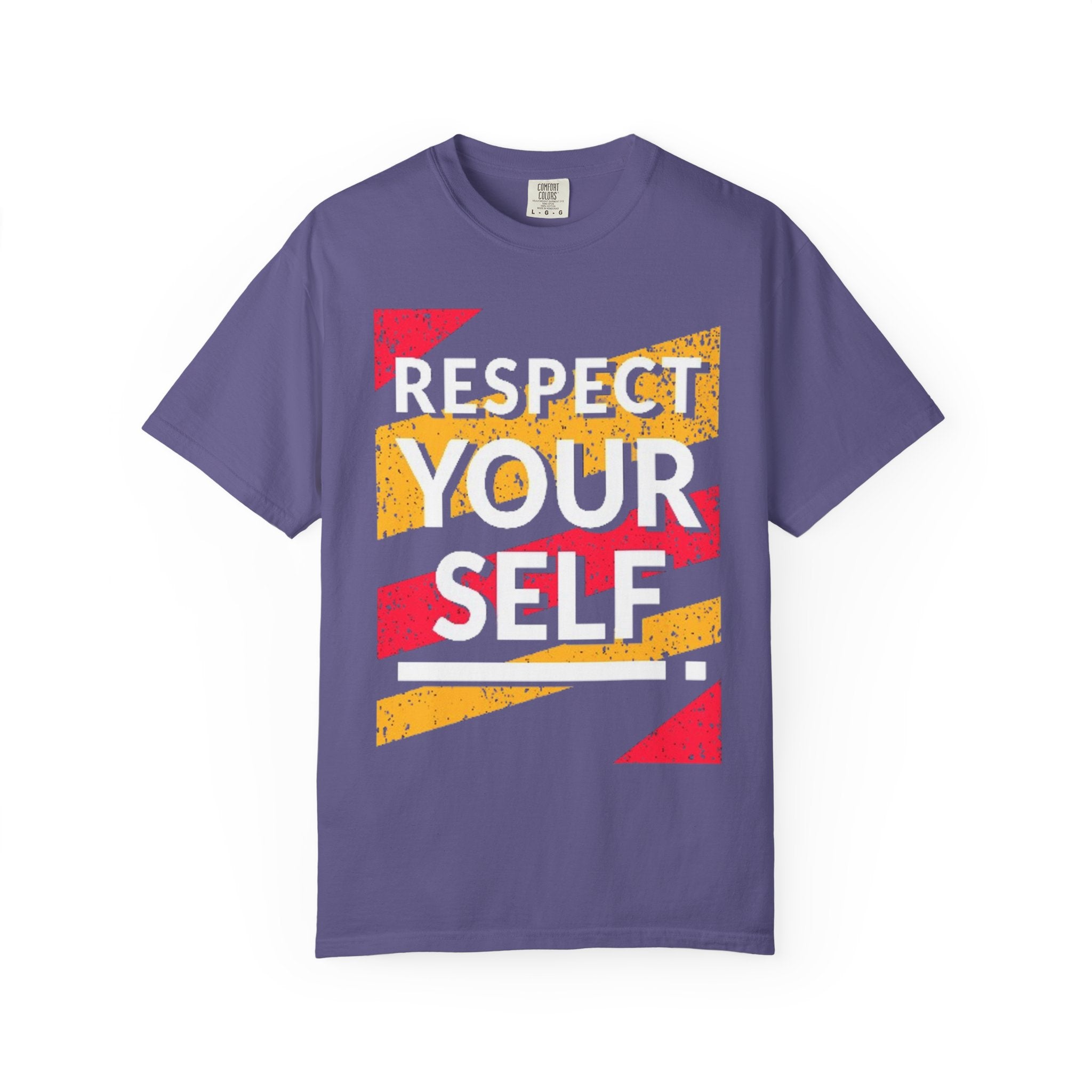 Respect Your Self T-Shirt — Empowerment Graphic Tee for Self-Care & Mental Health