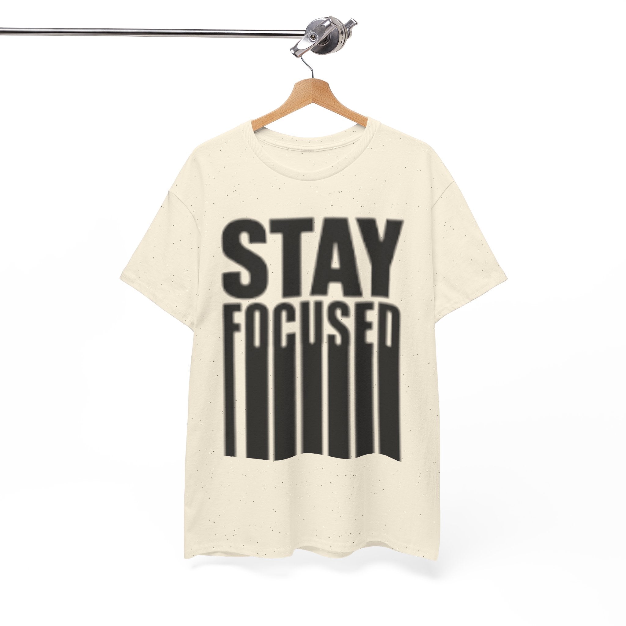 Stay Focused Tee — Motivational Graphic T‑Shirt