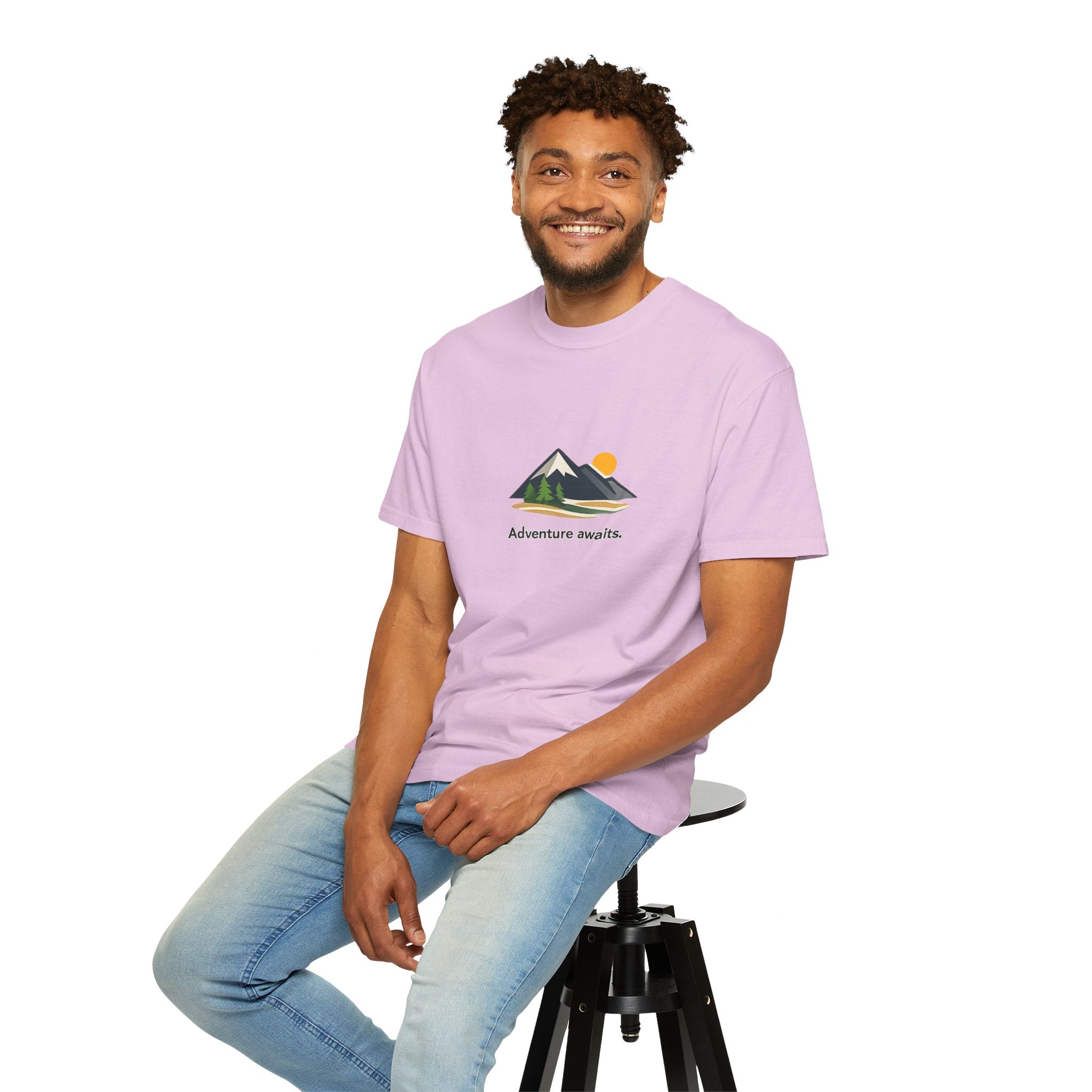 Adventure Awaits Mountain T-Shirt