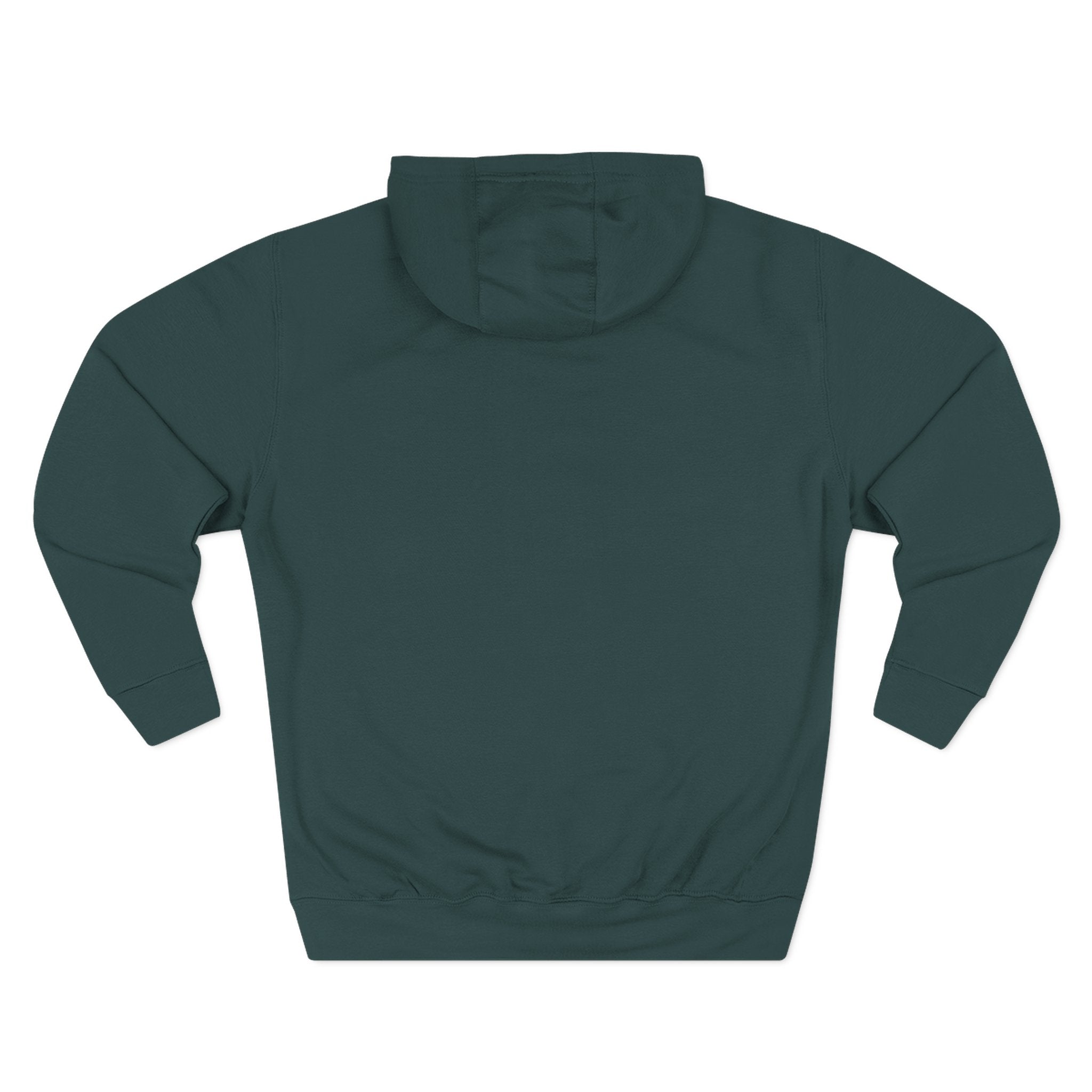 Mountain Pines Hoodie — Minimal Mountain & Forest Graphic Pullover