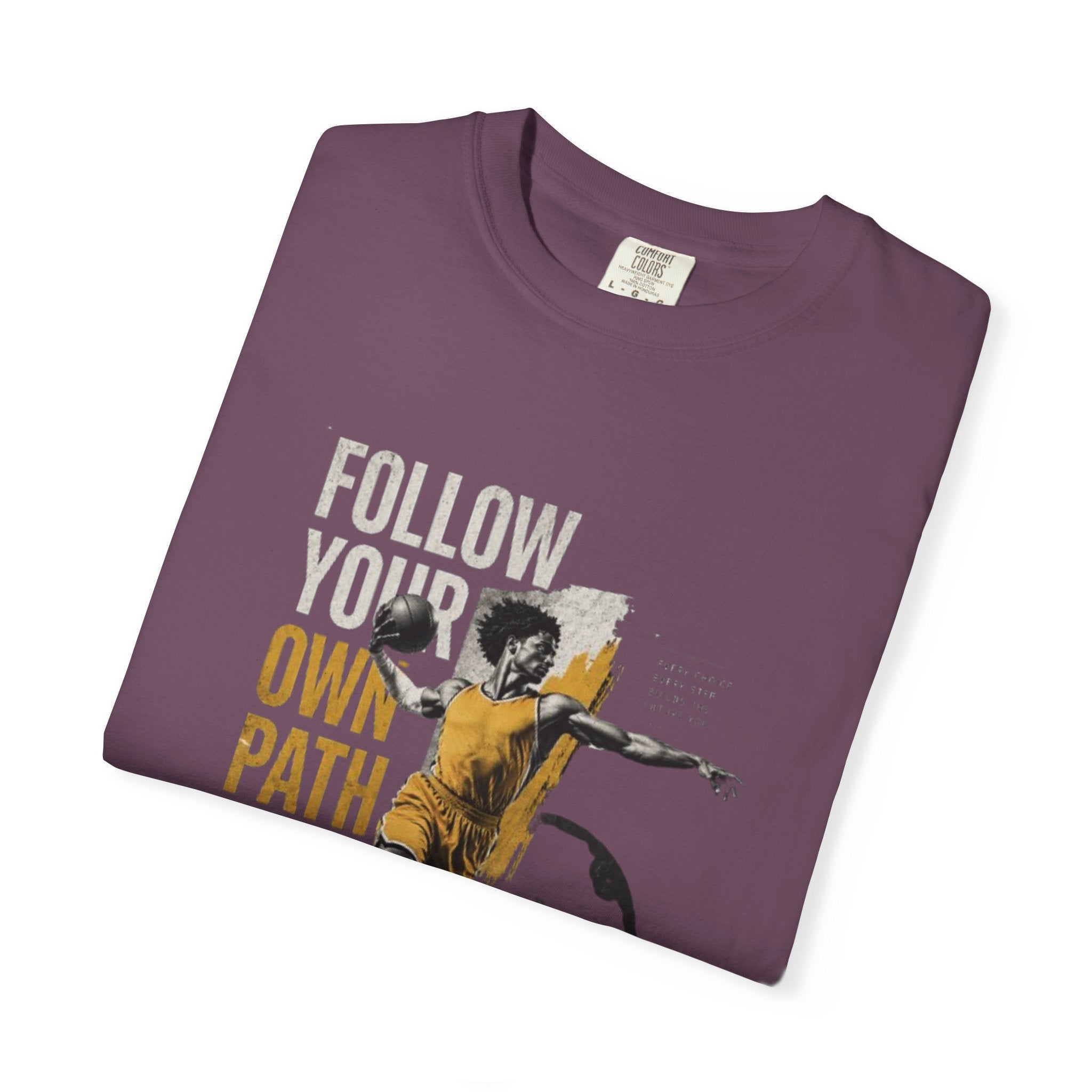 Follow Your Own Path T-Shirt — Inspirational Soccer Player Graphic Tee