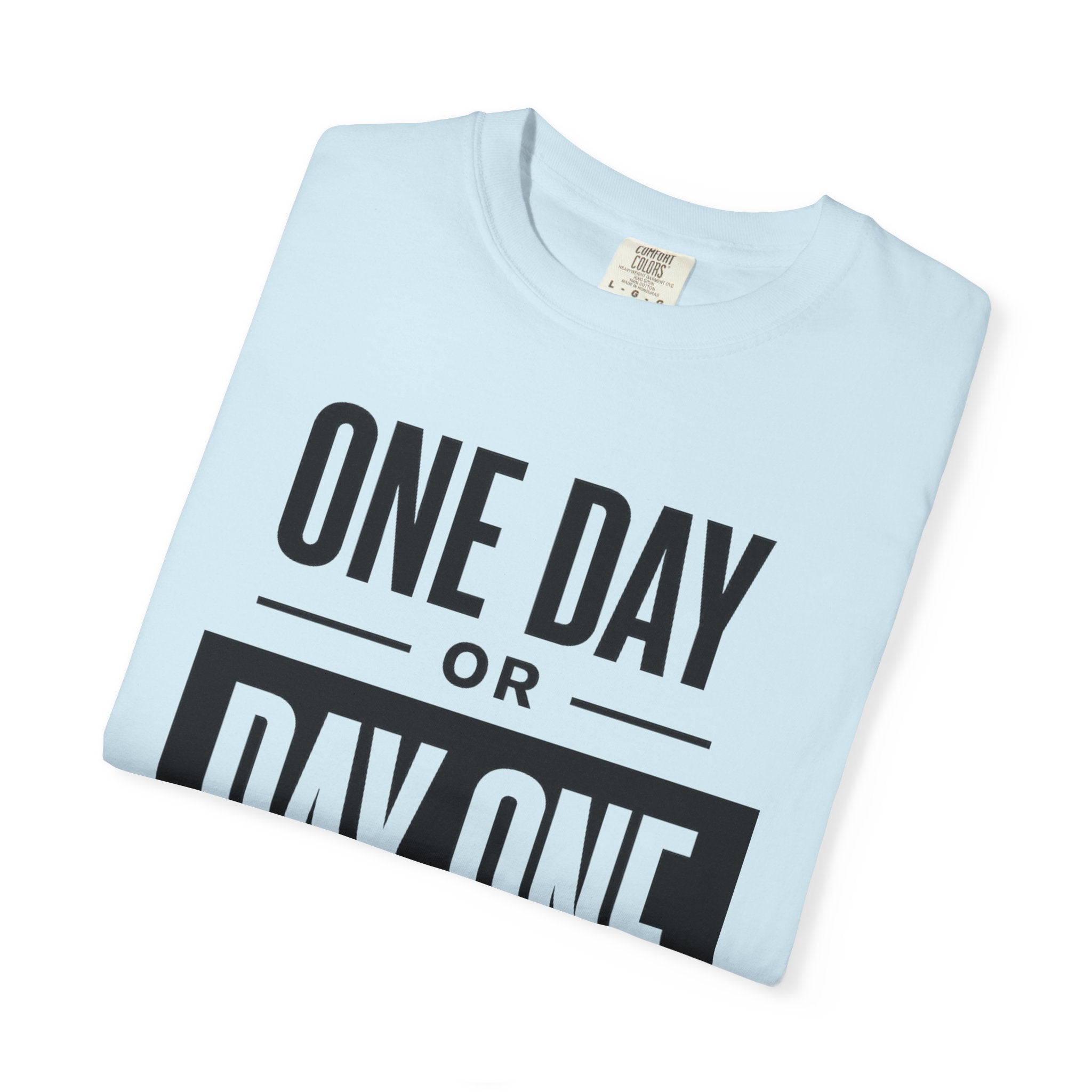 One Day or Day One Motivational T-Shirt