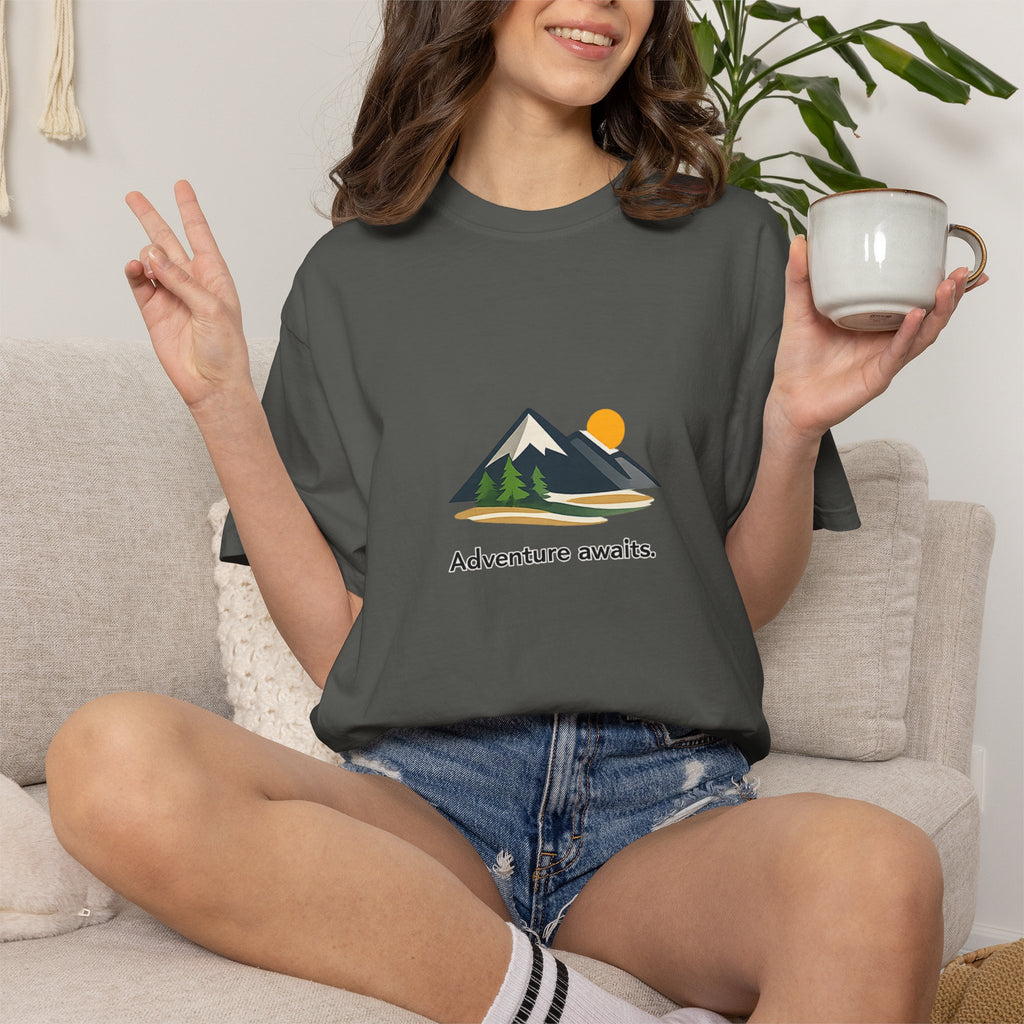 Adventure Awaits Mountain T-Shirt