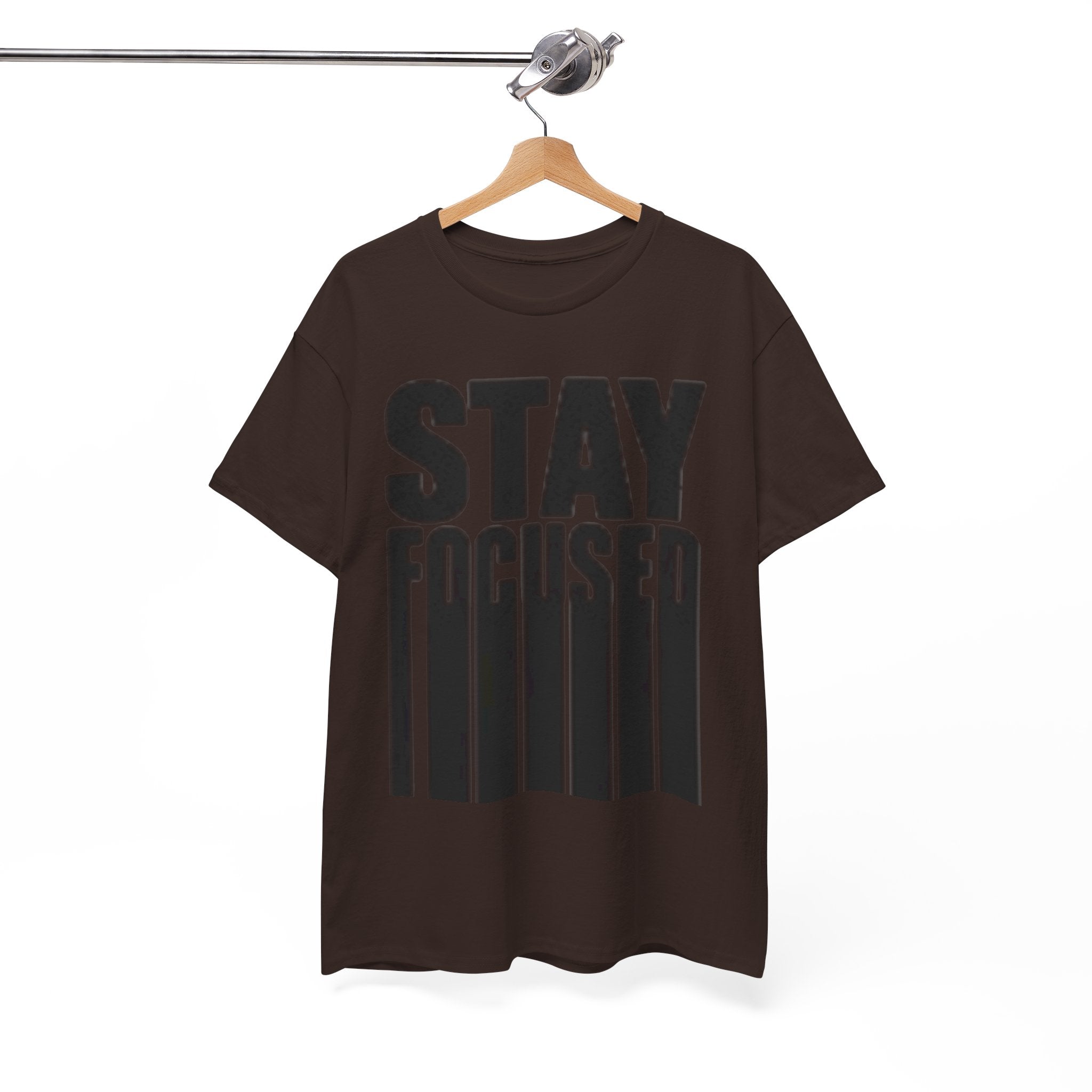 Stay Focused Tee — Motivational Graphic T‑Shirt