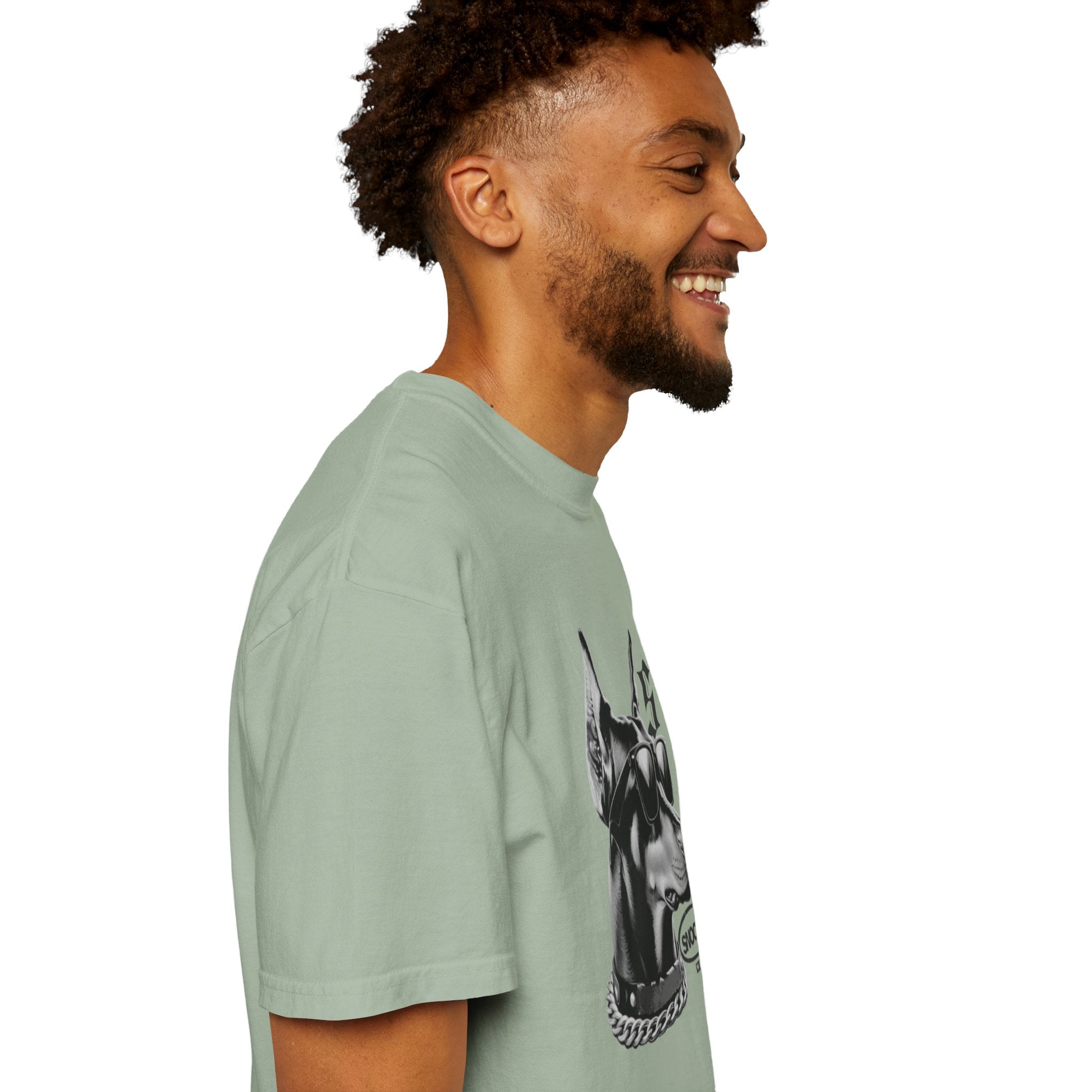 Doberman Sunglasses Graphic T-Shirt — "Snooper" Streetwear Tee