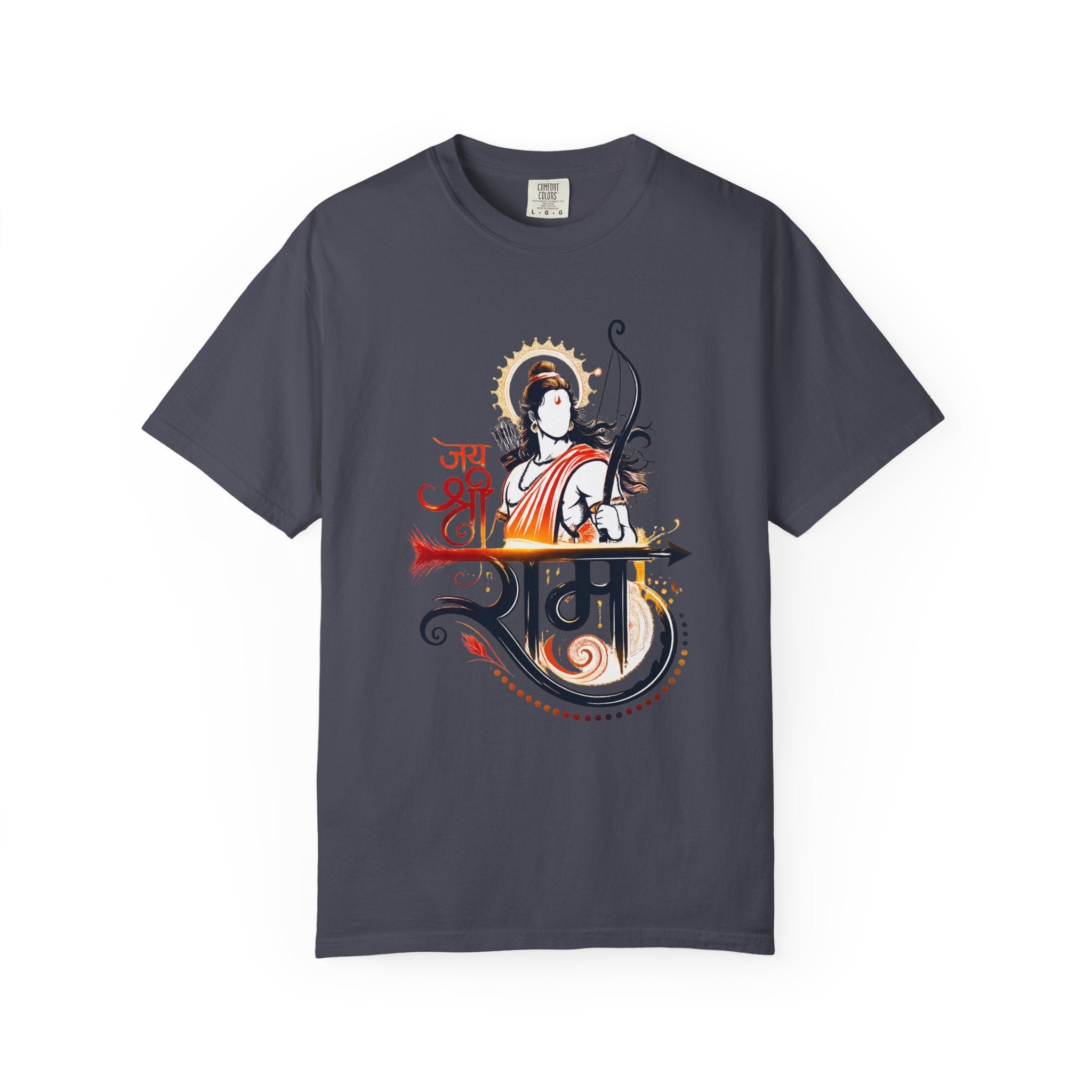 Shri Ram Bow T-Shirt — Jai Shri Ram Devotional Graphic Tee