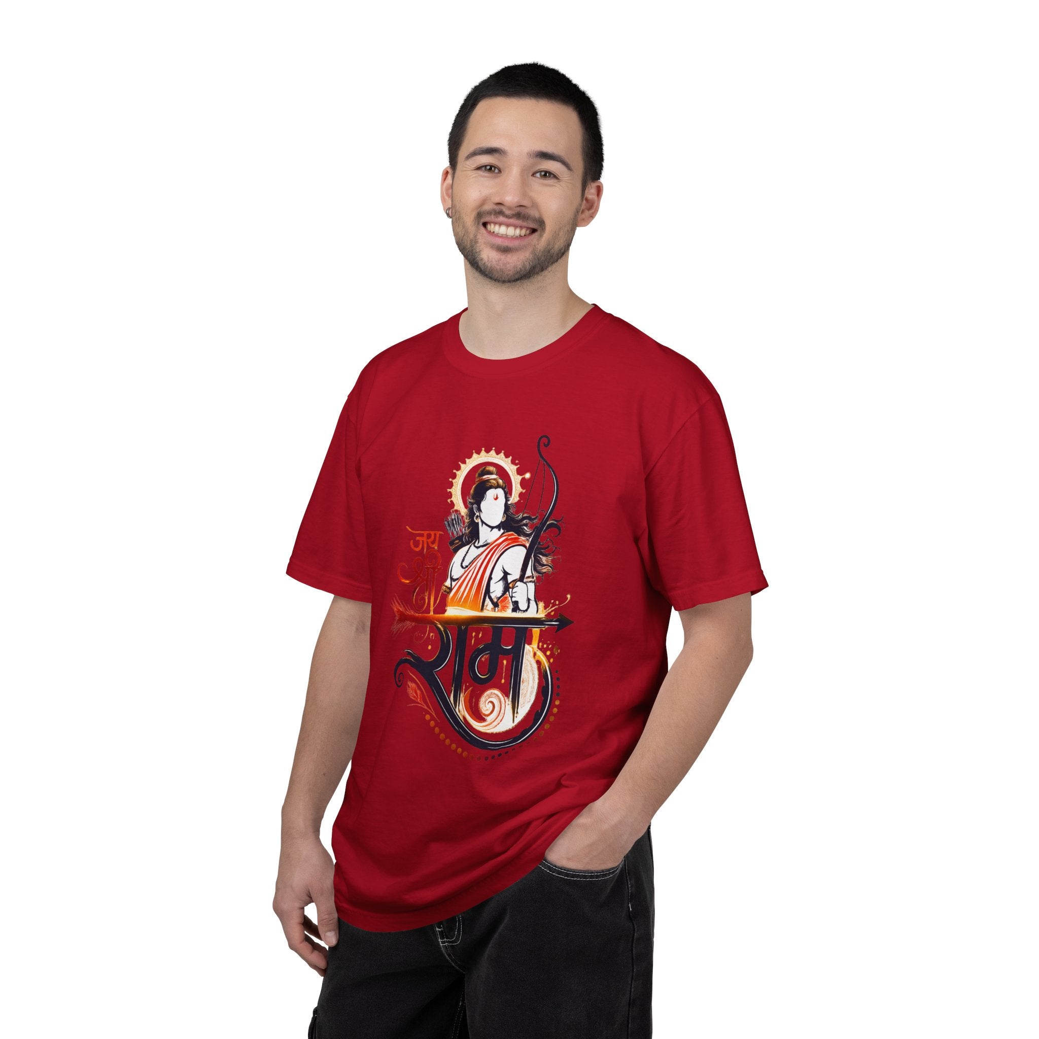 Shri Ram Bow T-Shirt — Jai Shri Ram Devotional Graphic Tee