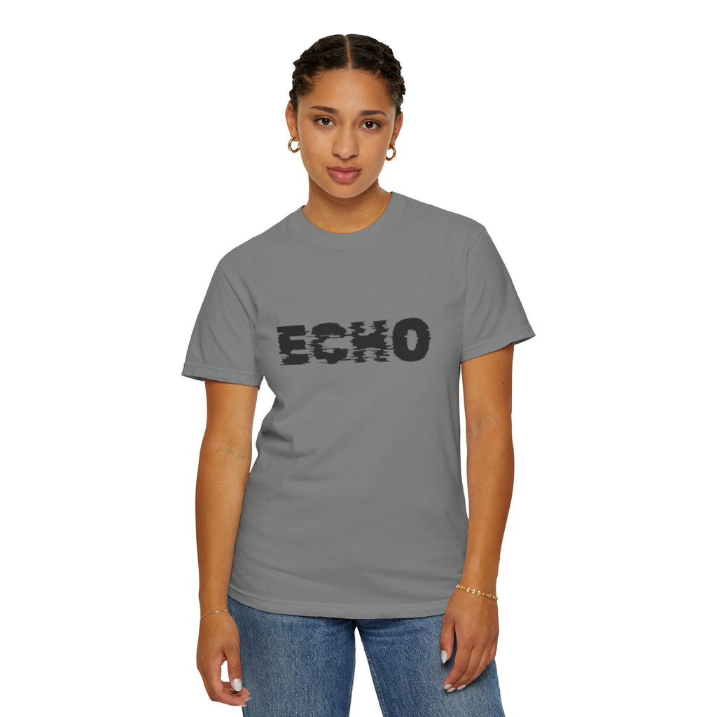 Echo Distorted Logo T-Shirt