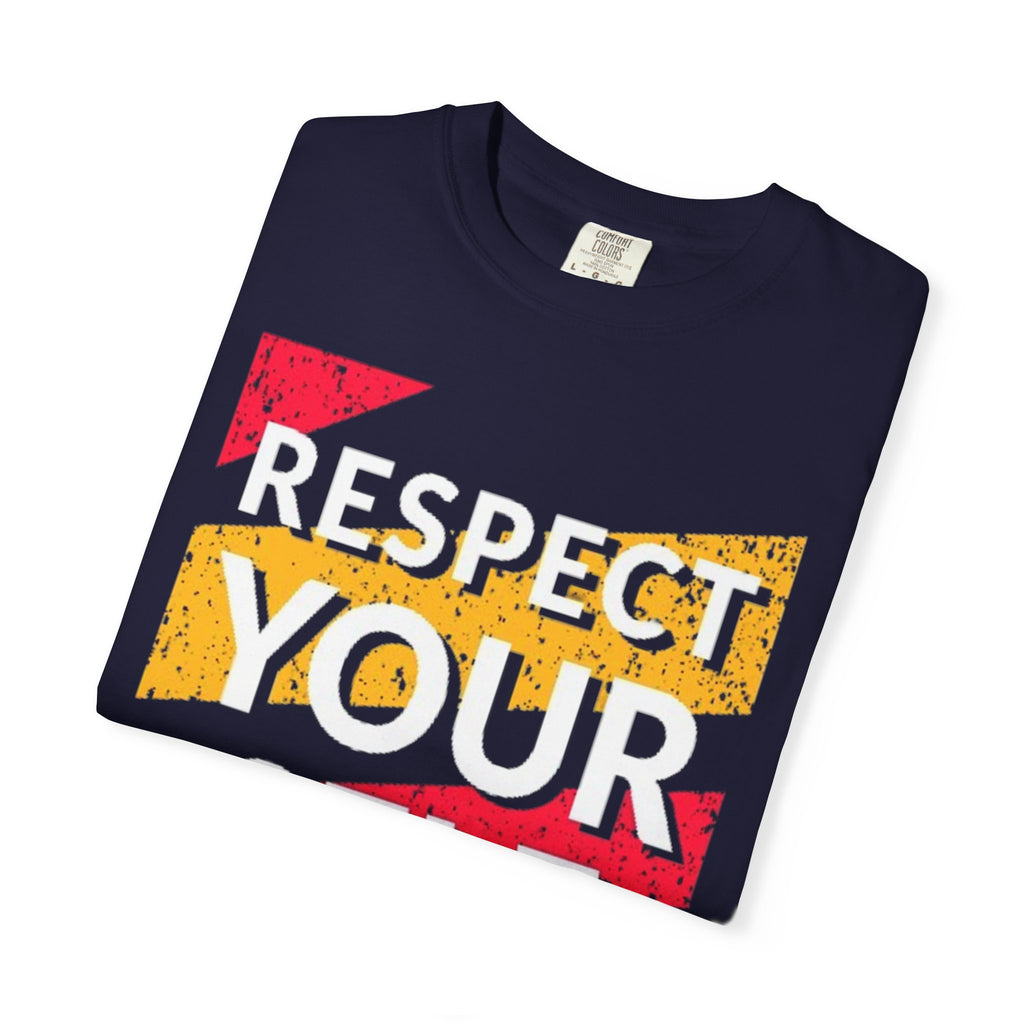 Respect Your Self T-Shirt — Empowerment Graphic Tee for Self-Care & Mental Health