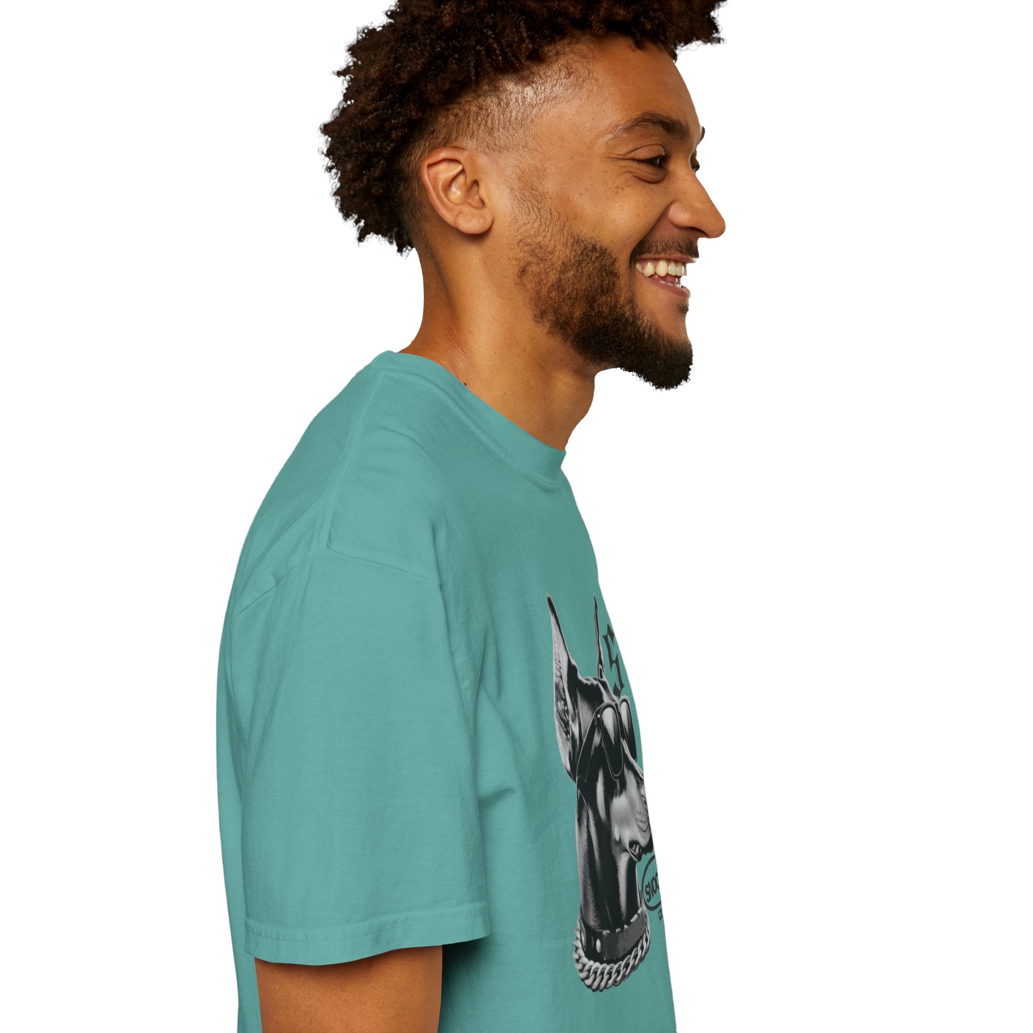 Doberman Sunglasses Graphic T-Shirt — "Snooper" Streetwear Tee