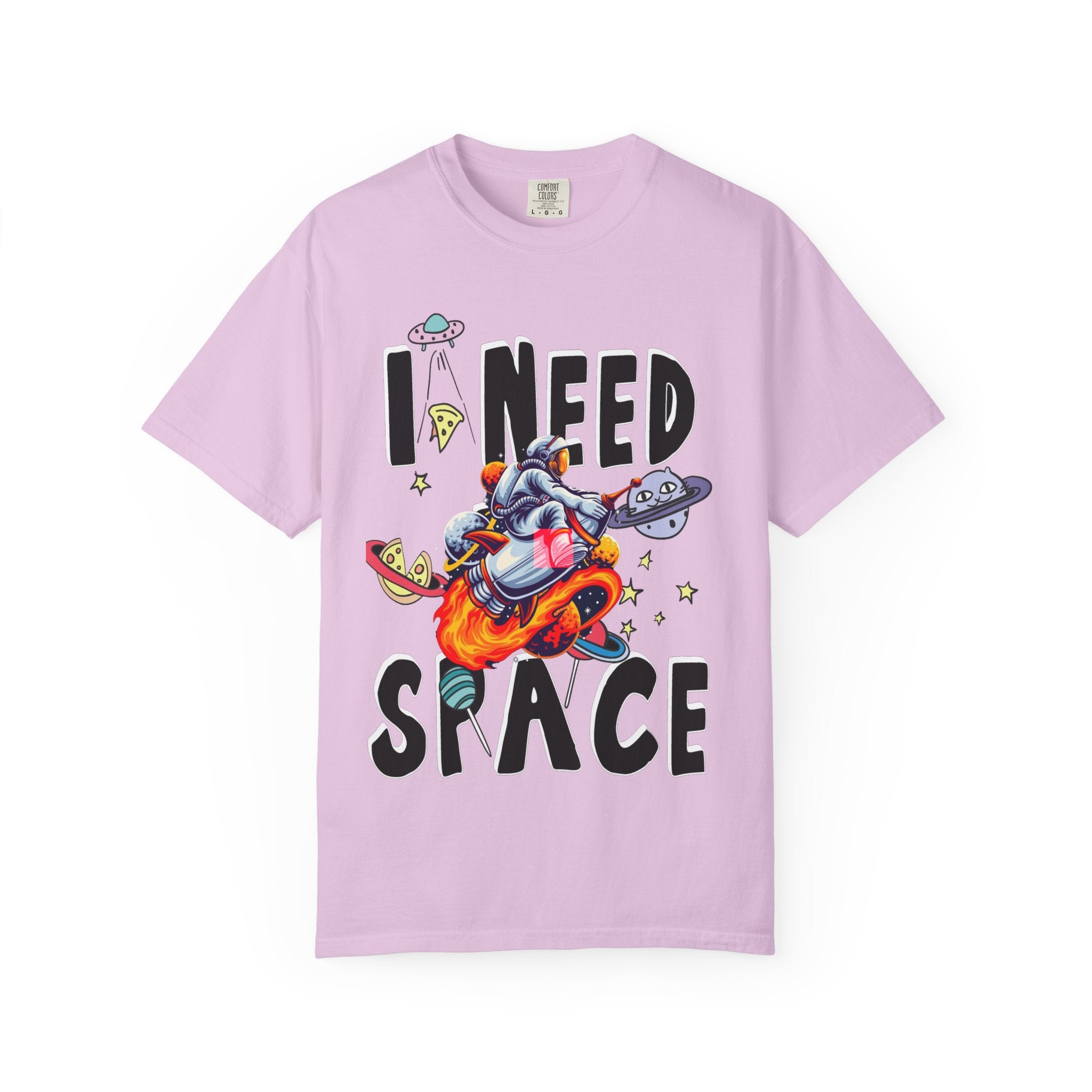 I Need Space T-Shirt — Funny Space Cartoon Astronaut Tee