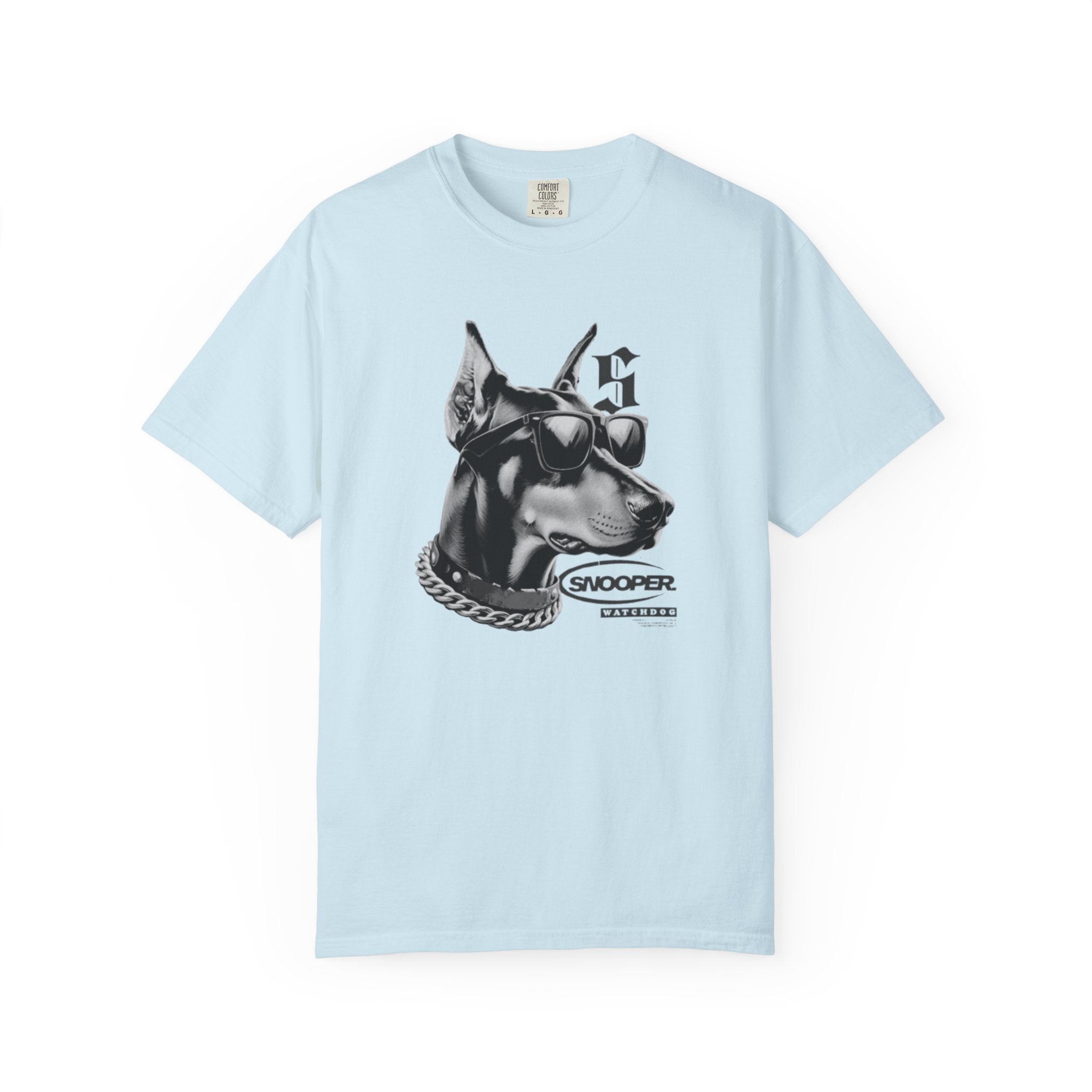 Doberman Sunglasses Graphic T-Shirt — "Snooper" Streetwear Tee