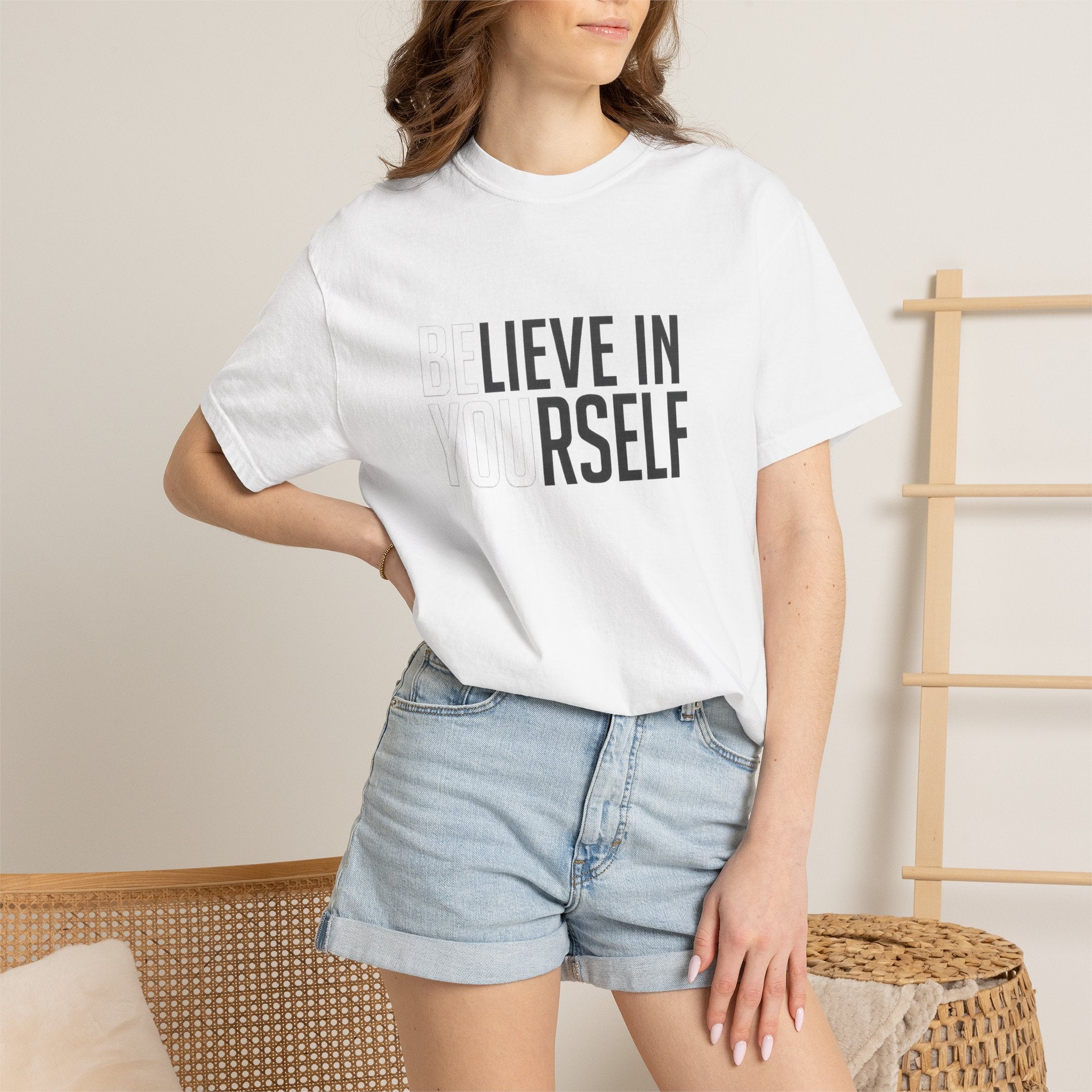 Believe In Yourself T-Shirt — Inspirational Motivational Tee