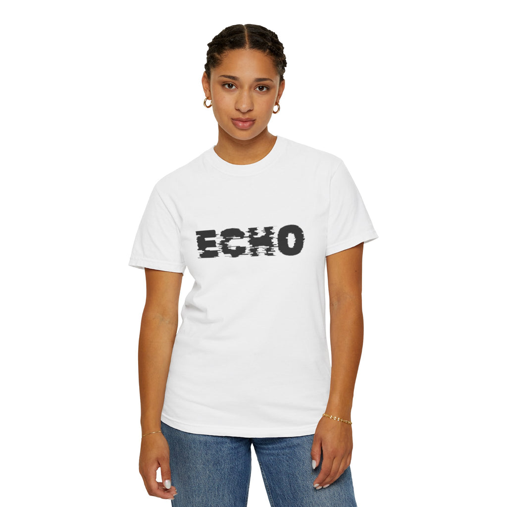 Echo Distorted Logo T-Shirt