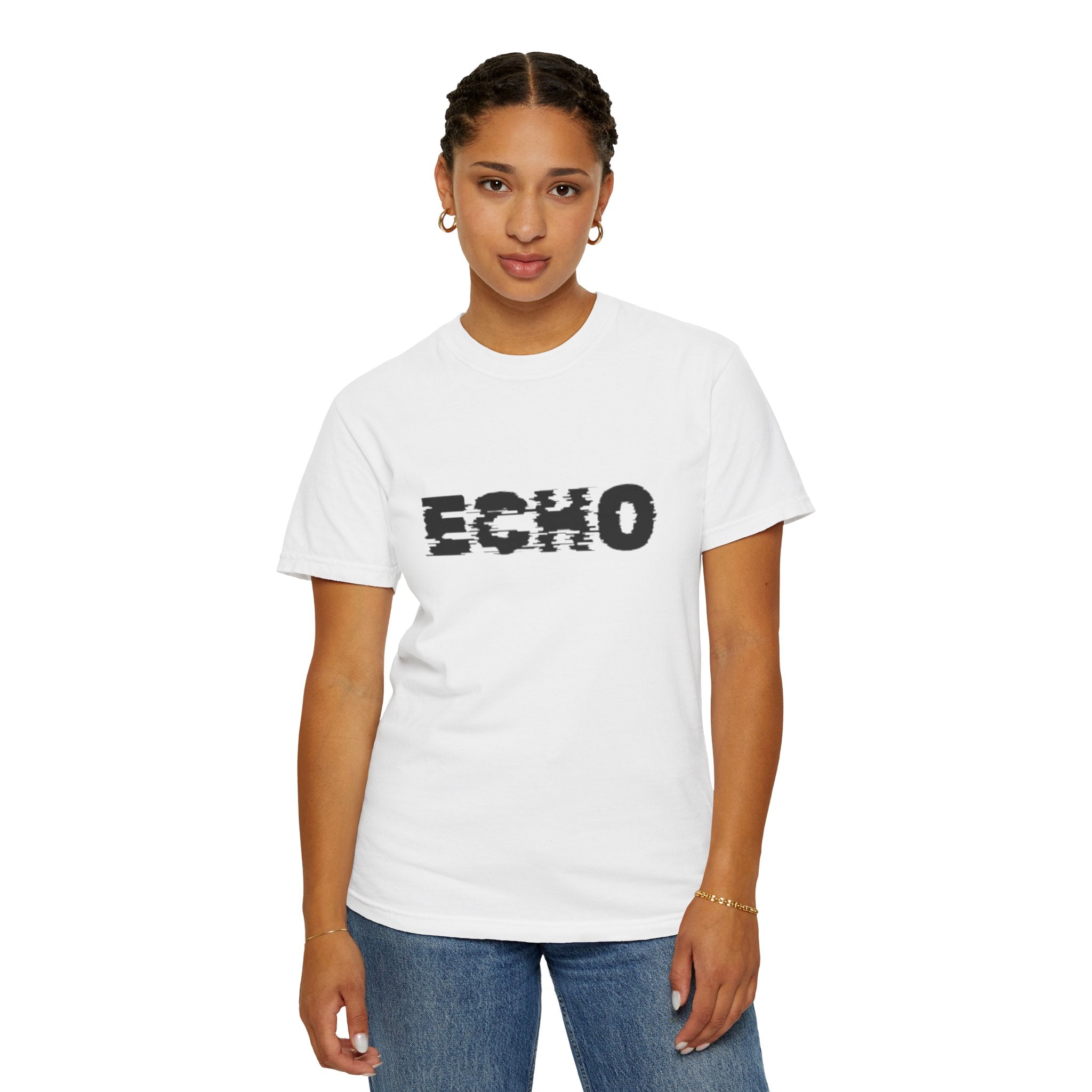 Echo Distorted Logo T-Shirt