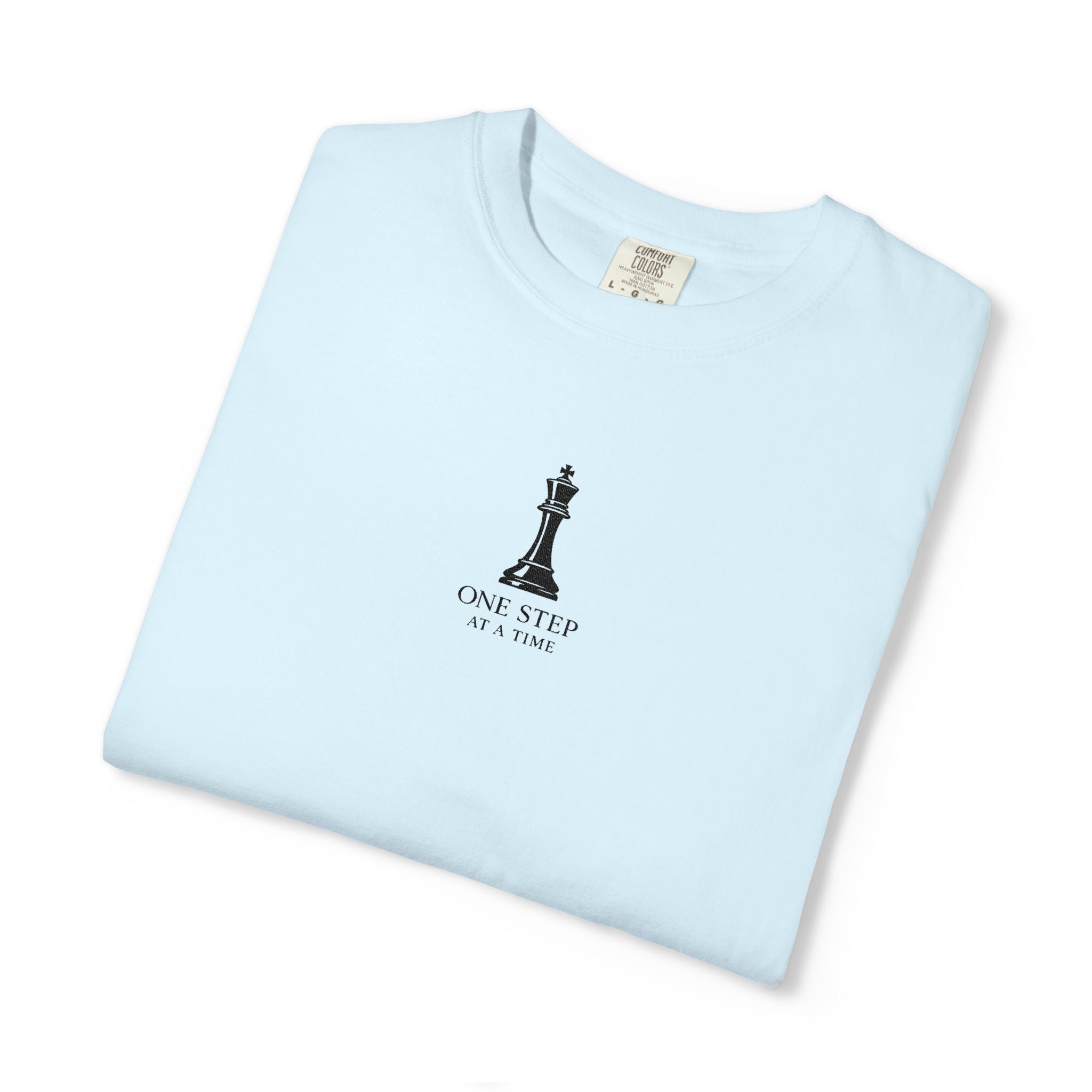 Chess King Minimalist T-Shirt — Don’t Stop Until You’re Proud