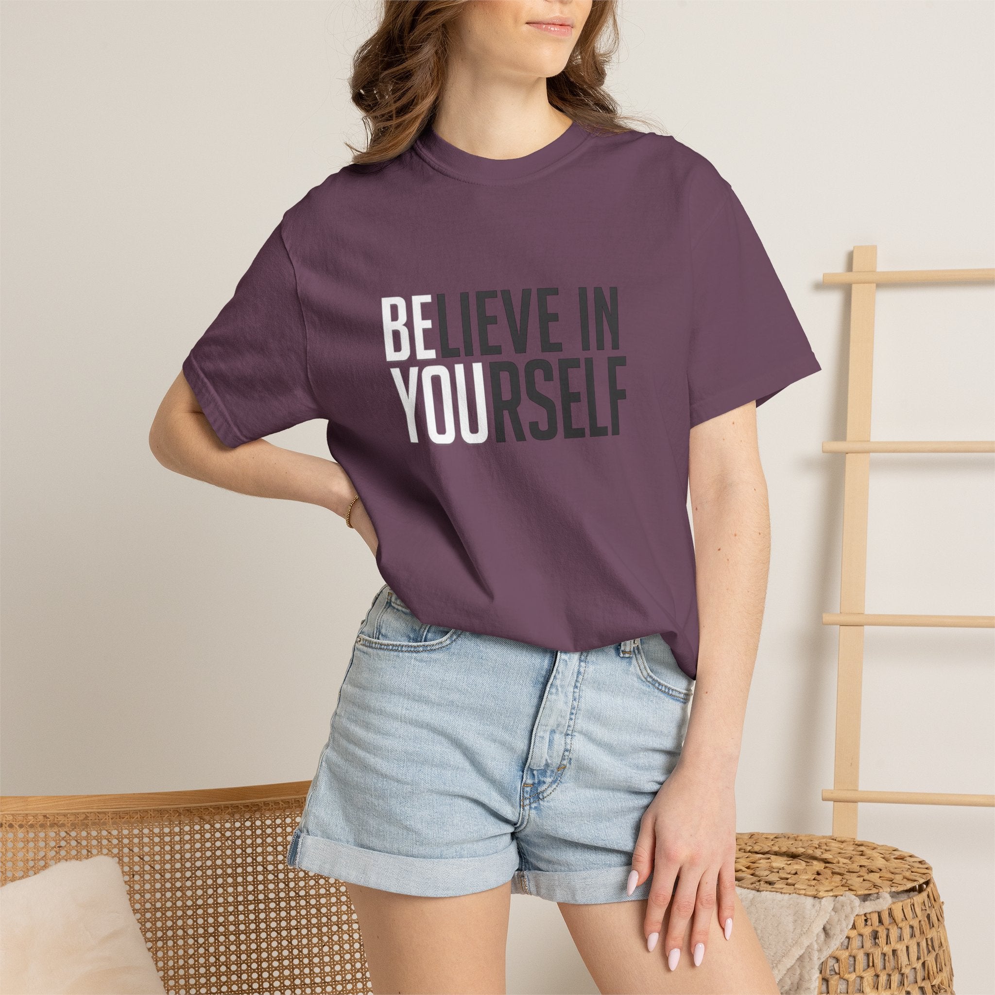 Believe In Yourself T-Shirt — Inspirational Motivational Tee
