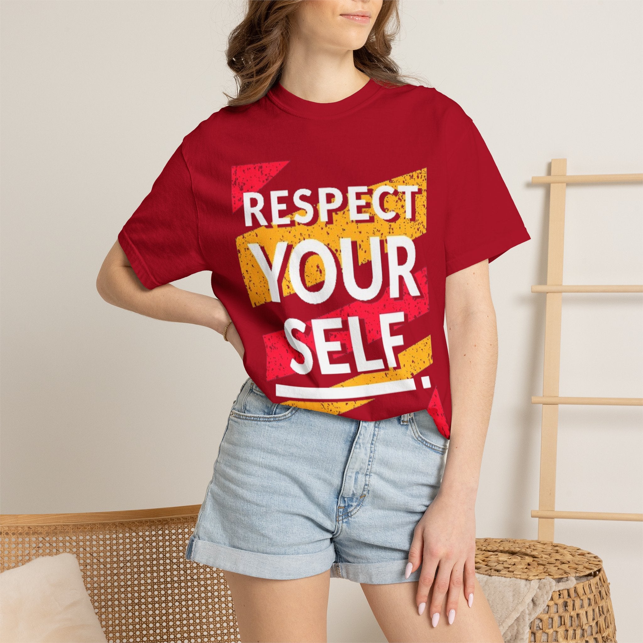 Respect Your Self T-Shirt — Empowerment Graphic Tee for Self-Care & Mental Health
