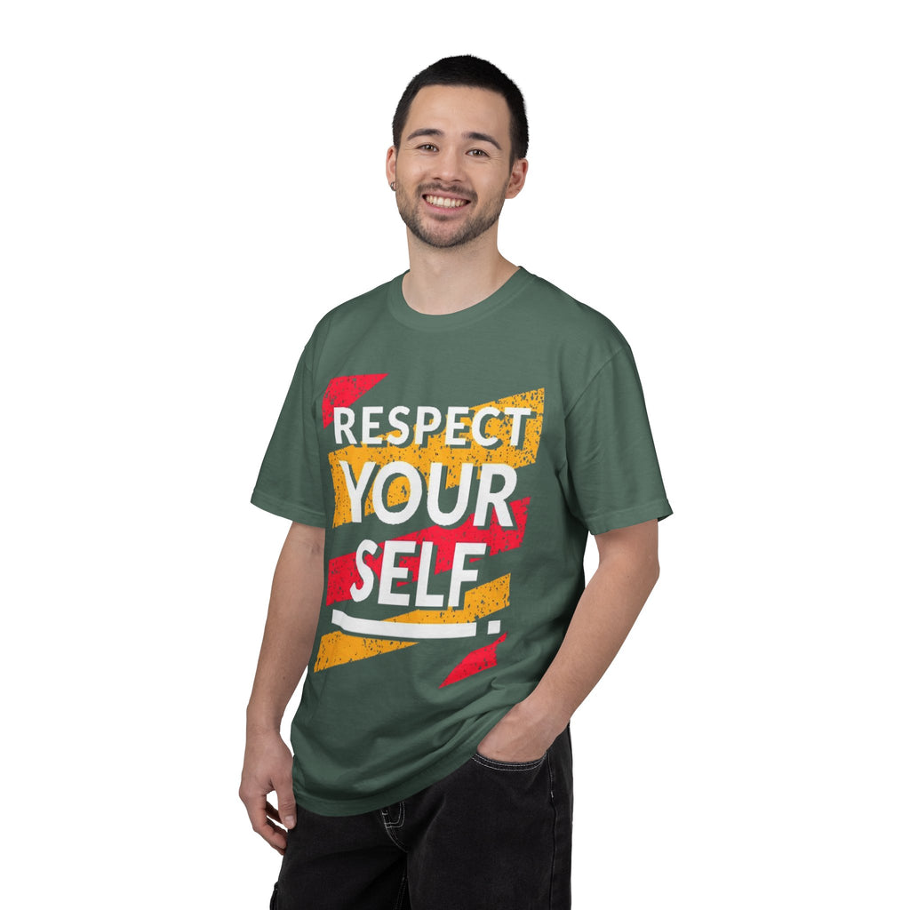 Respect Your Self T-Shirt — Empowerment Graphic Tee for Self-Care & Mental Health