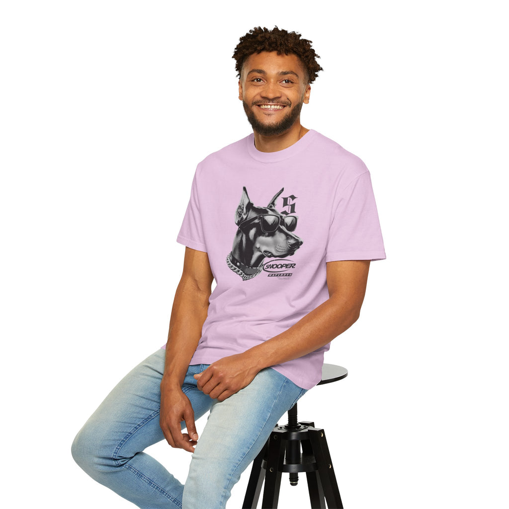 Doberman Sunglasses Graphic T-Shirt — "Snooper" Streetwear Tee