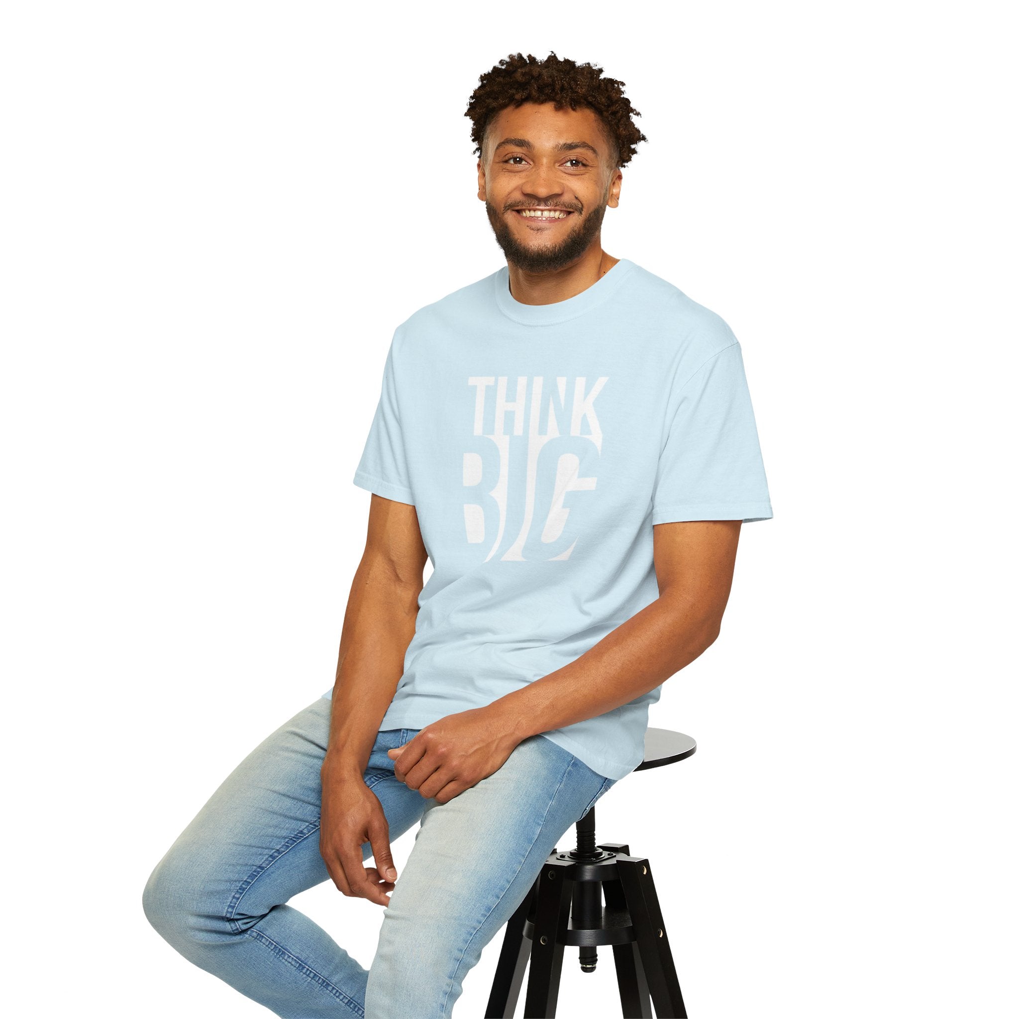 Think Big Graphic T-Shirt — Motivational Typography Tee
