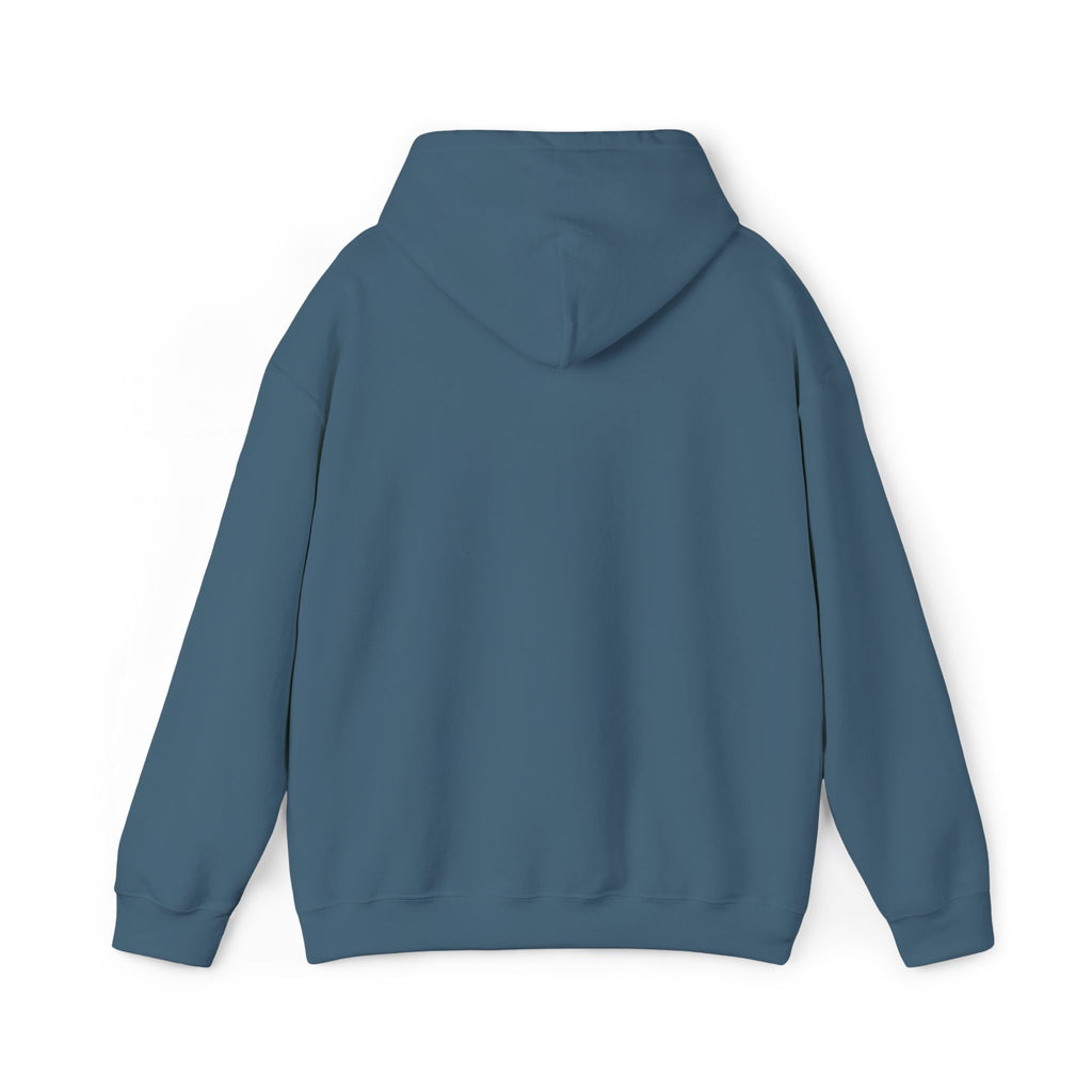 Echo Distressed Logo Hoodie — Retro Grunge Streetwear Pullover