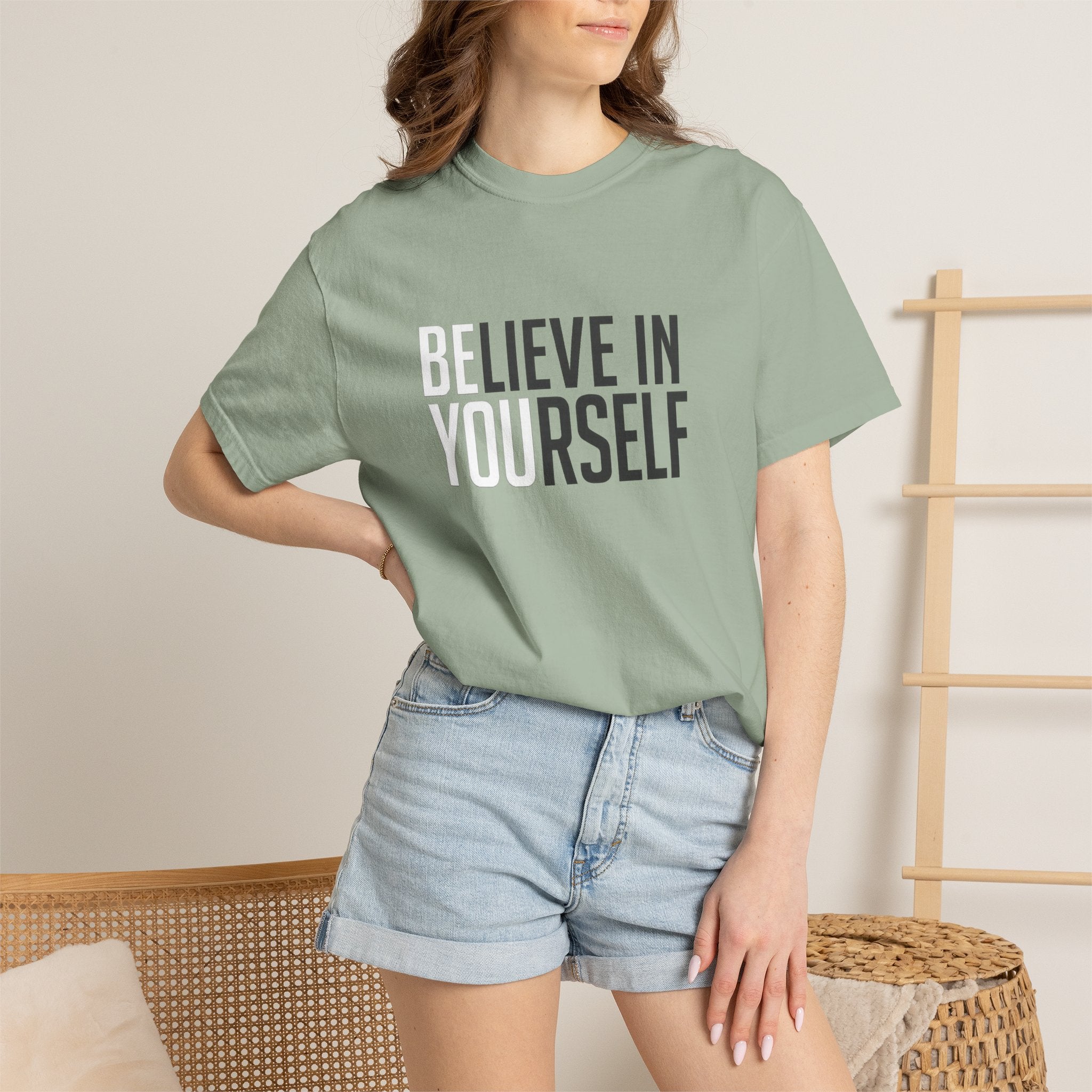 Believe In Yourself T-Shirt — Inspirational Motivational Tee