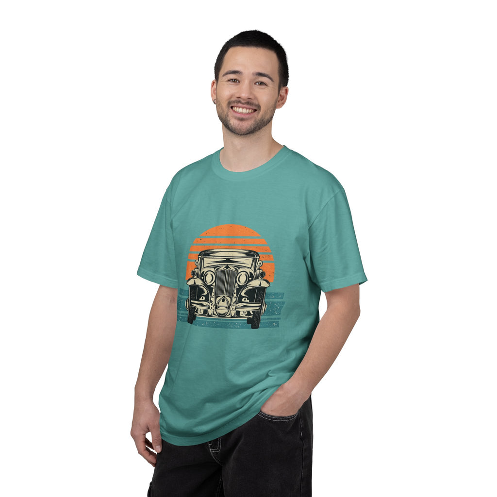 Vintage Car Sunset T-Shirt