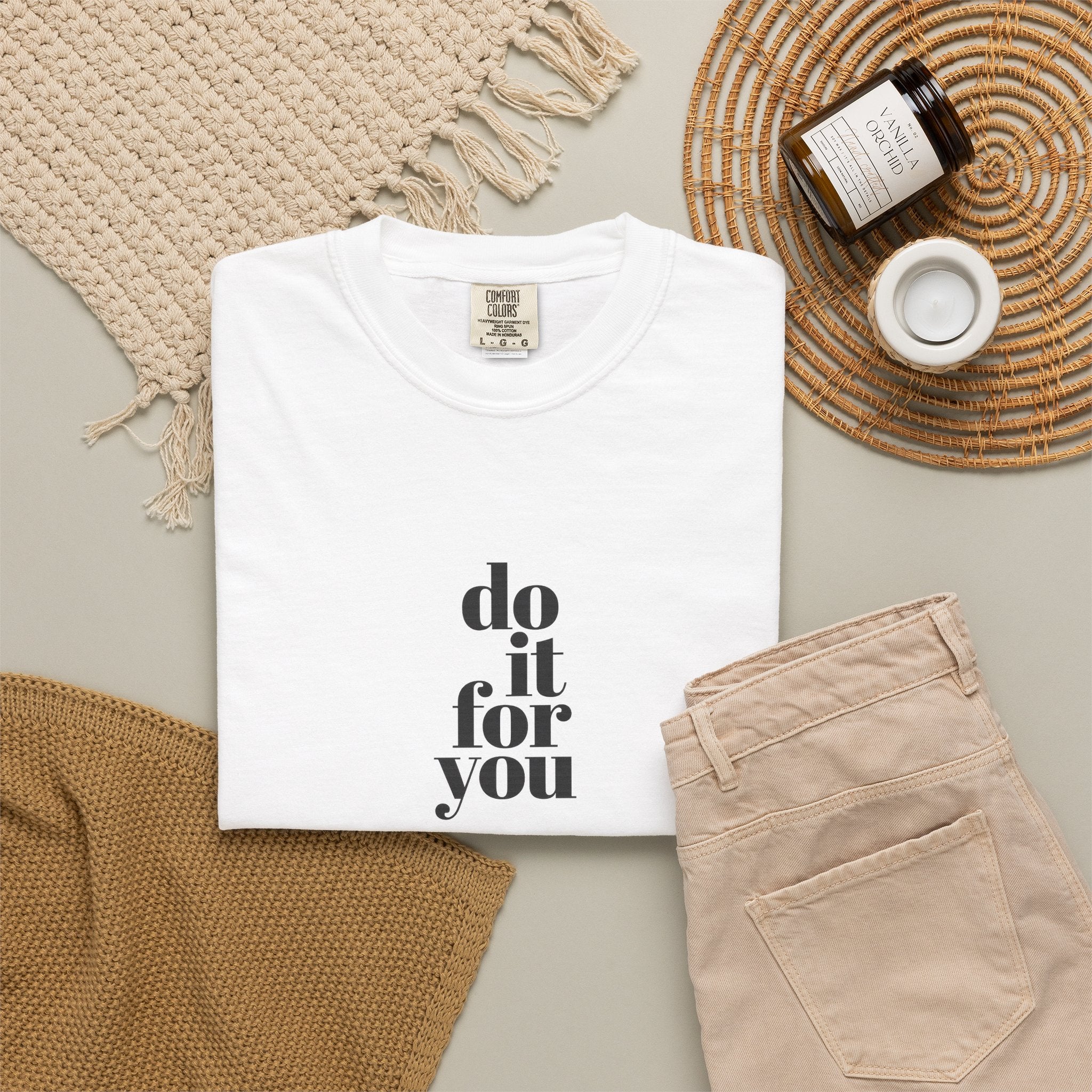 Do It For You Tee — Motivational Minimalist Graphic T-Shirt